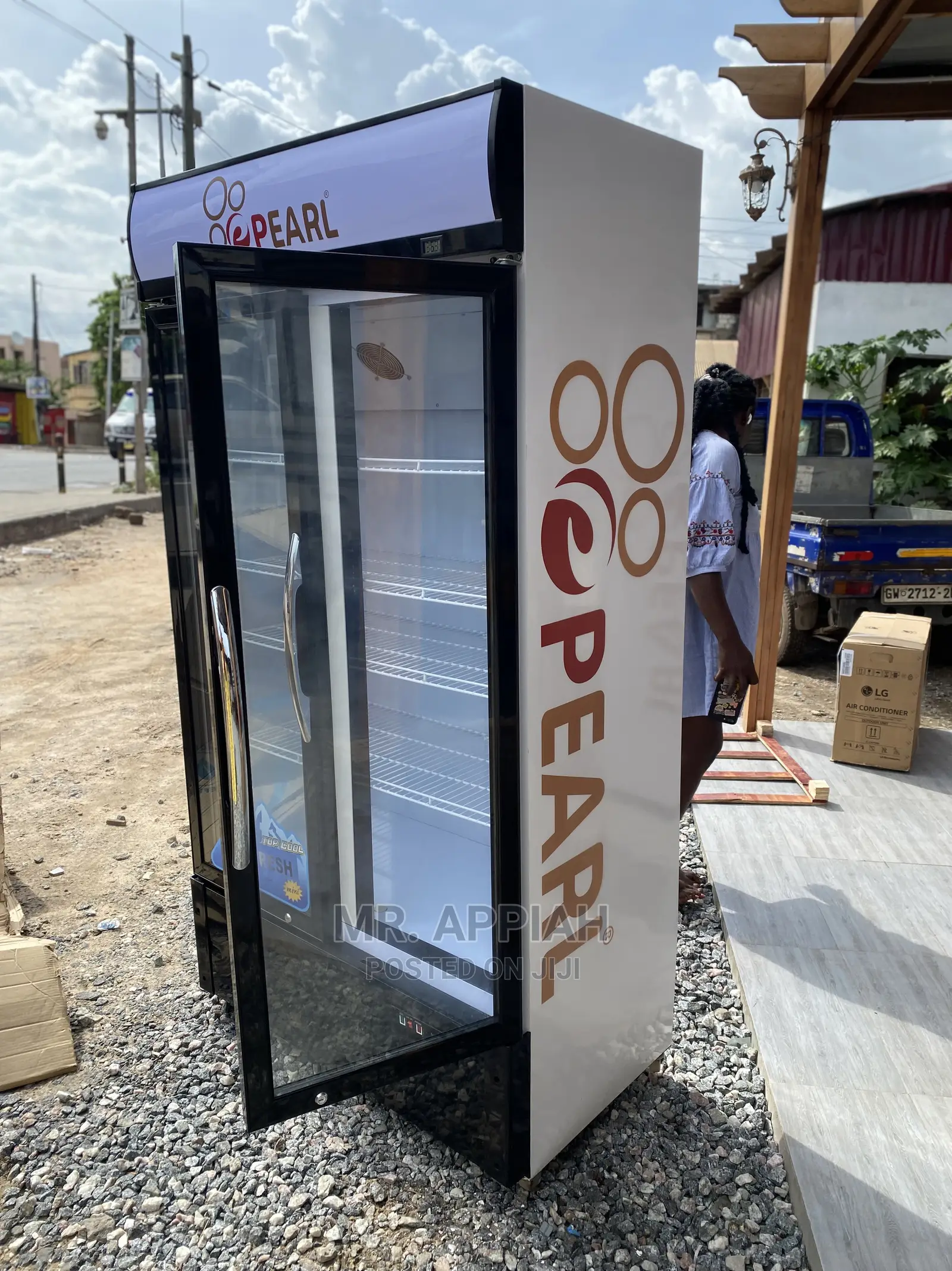 Durable and Affordable Pearl Double Door Refrigerator,PVC-74