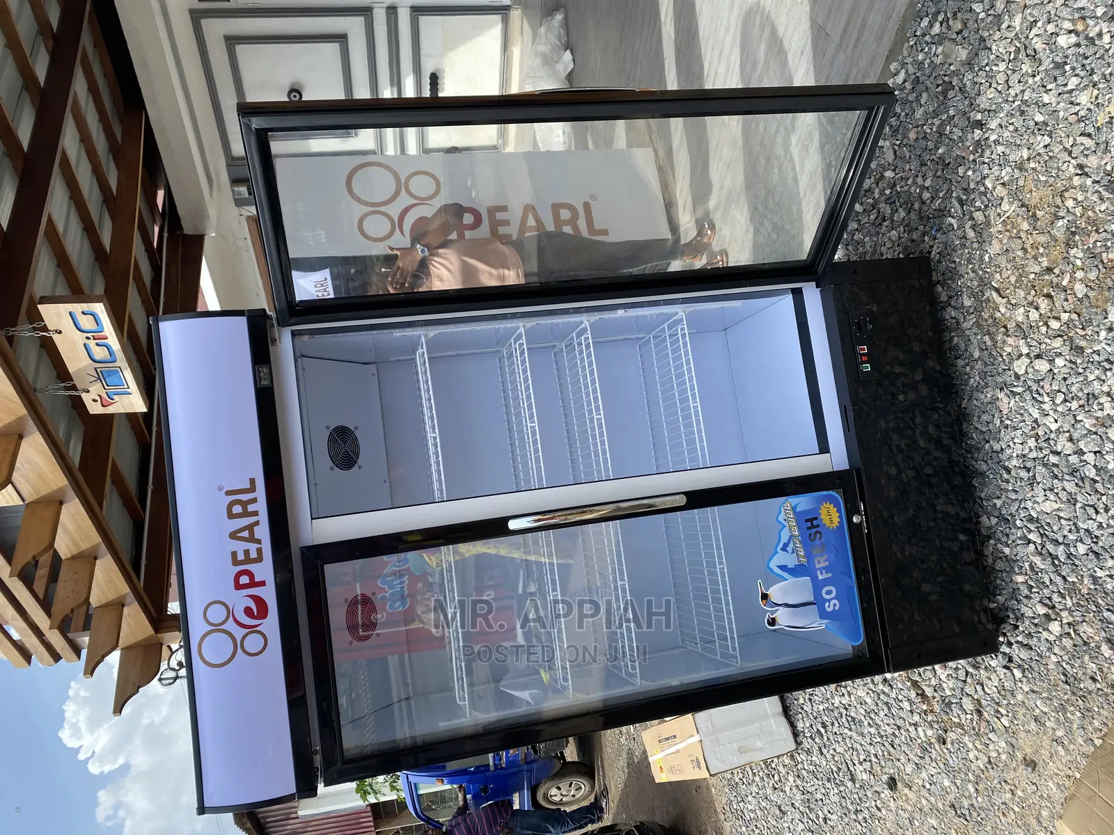(PVC-74)568,Quality Yet Affordable Pearl Double Door Fridge.