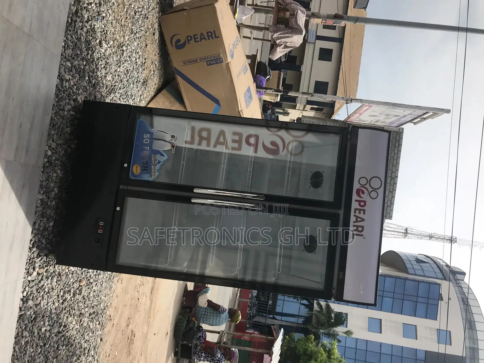 Brand New Pearl PVC-74 Double Door