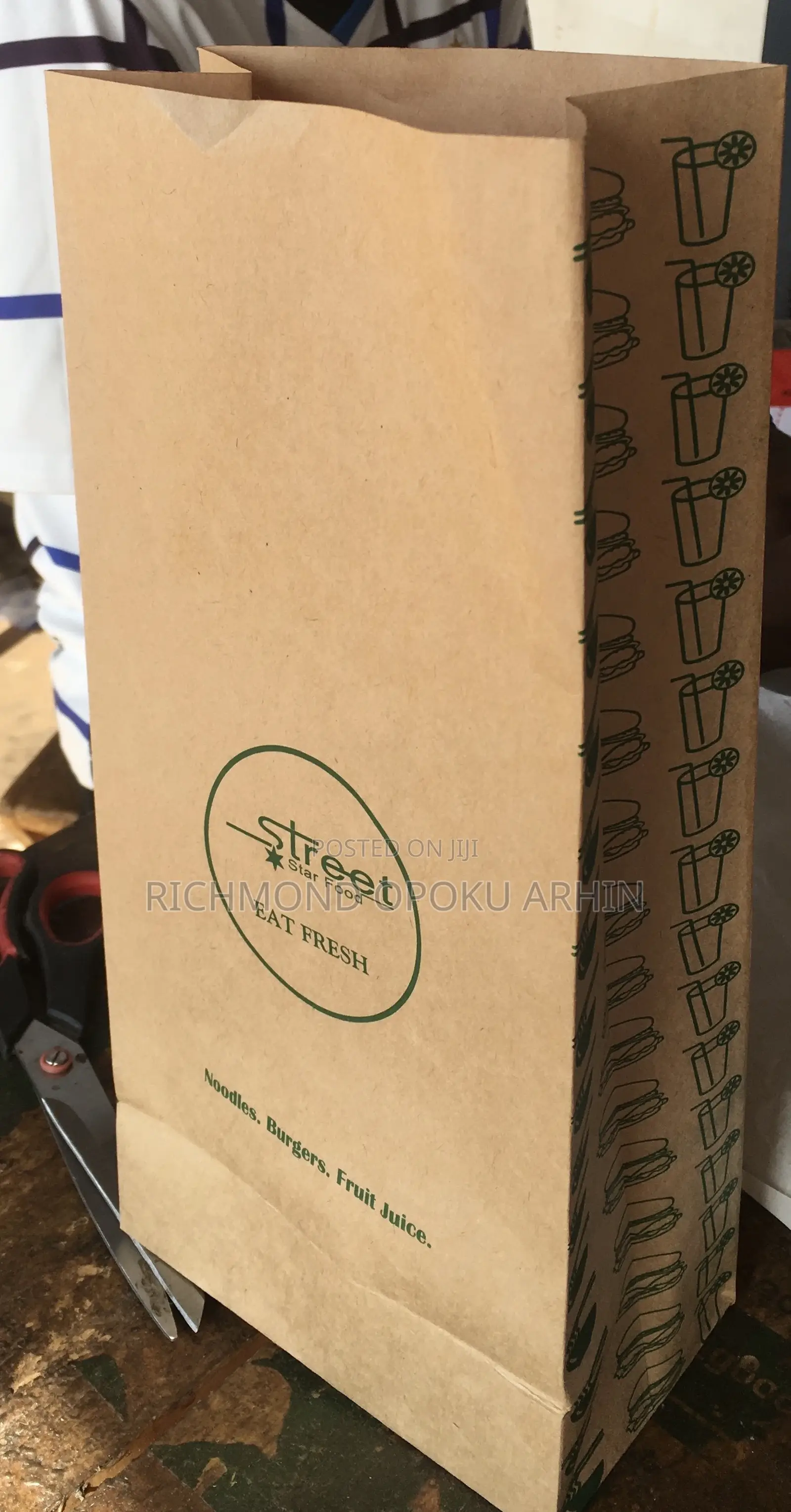 A5 Branded Paper Bags