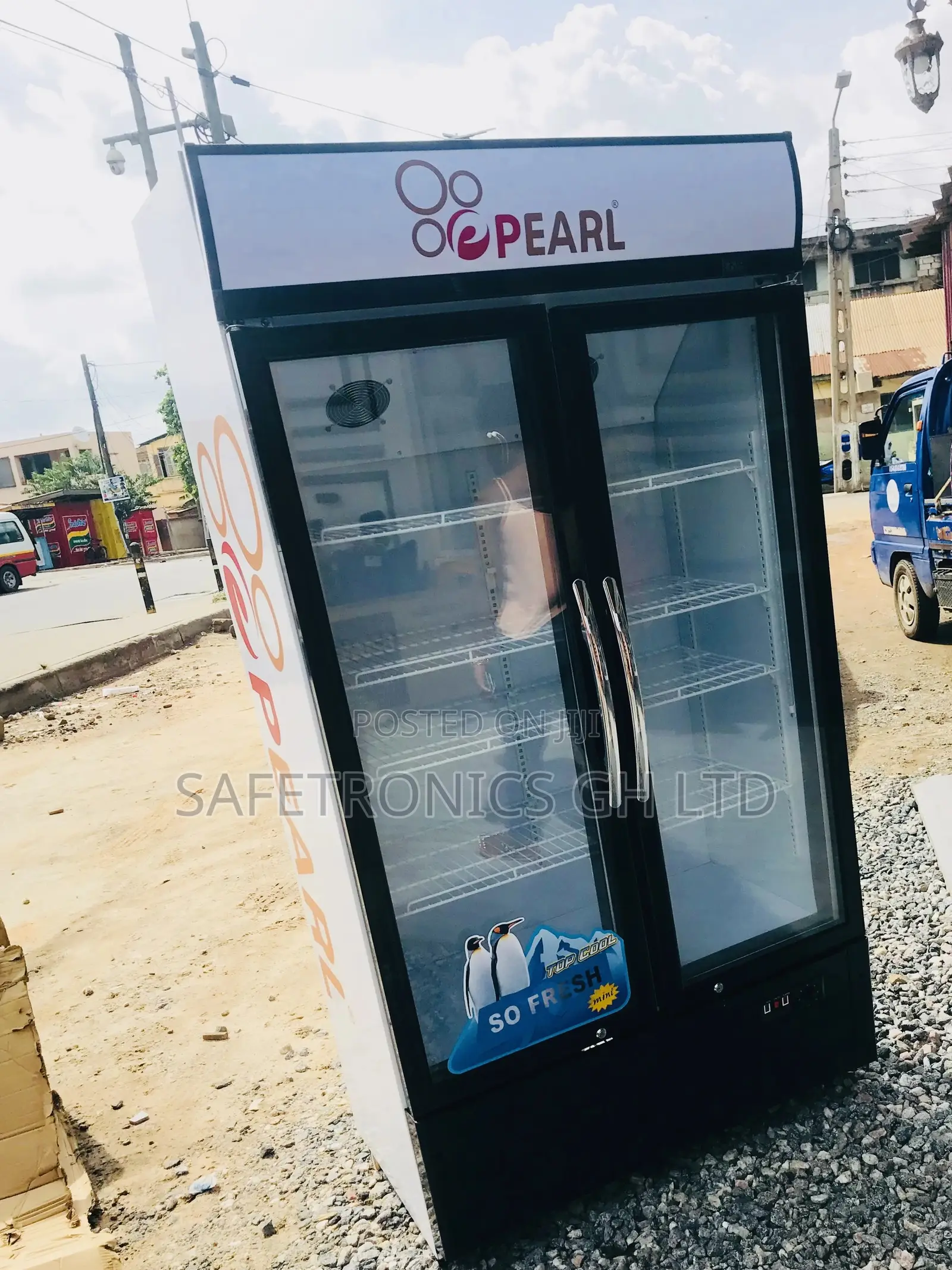 Pearl PVC 73 568litres Display Fridge