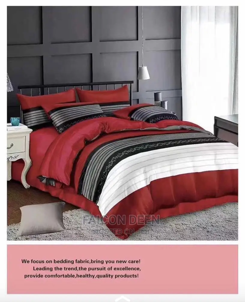 2 Bedsheets ,4 Pillow Cases (Available in Diff Colors
