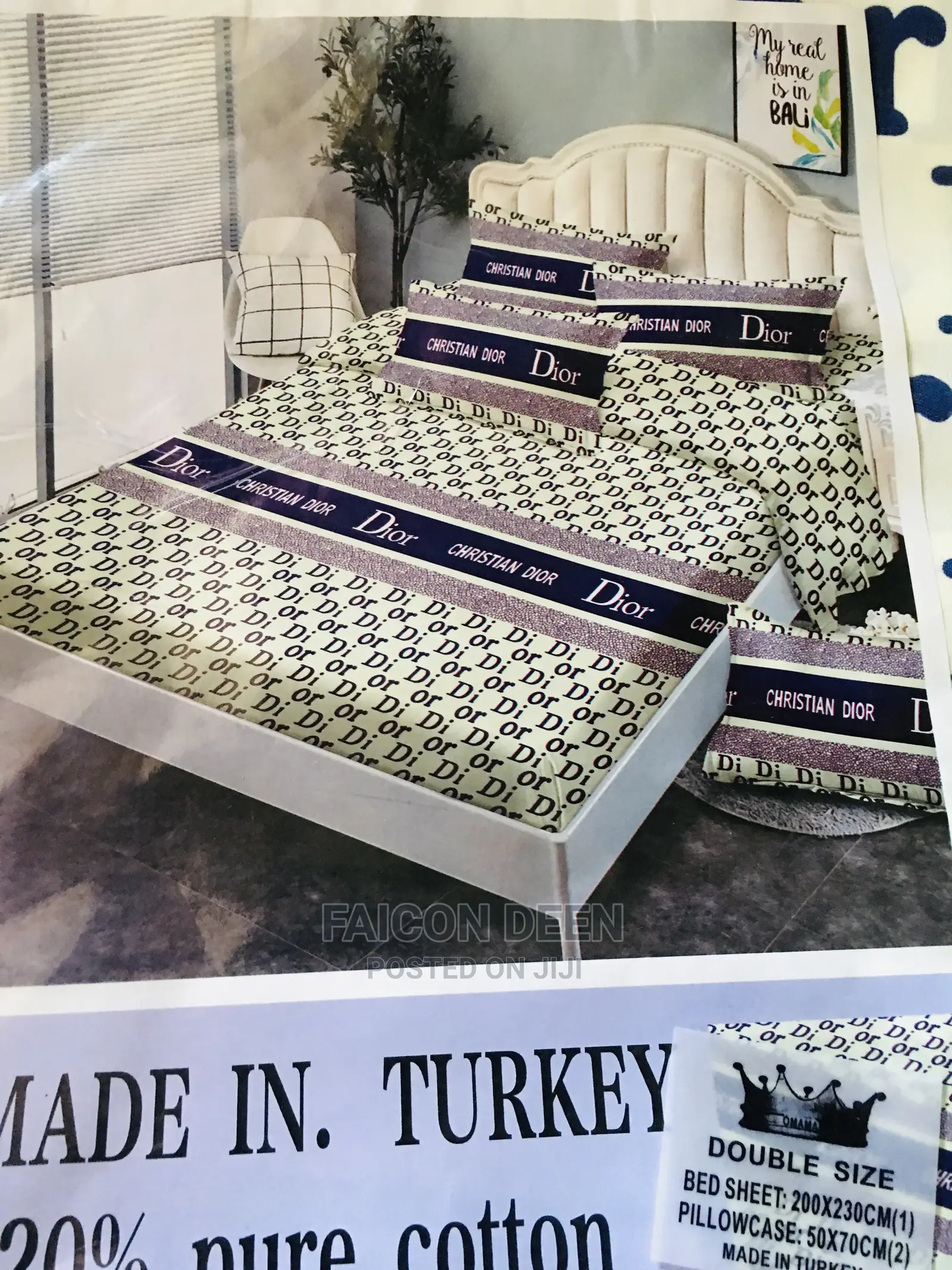 Luxury Bedsheets (100 % Cotton) Available in Diff Colors