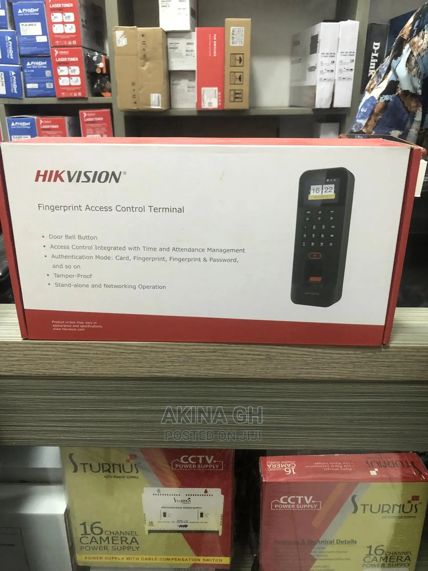 Hikvision Fingerprint Access Control & Time Attendance