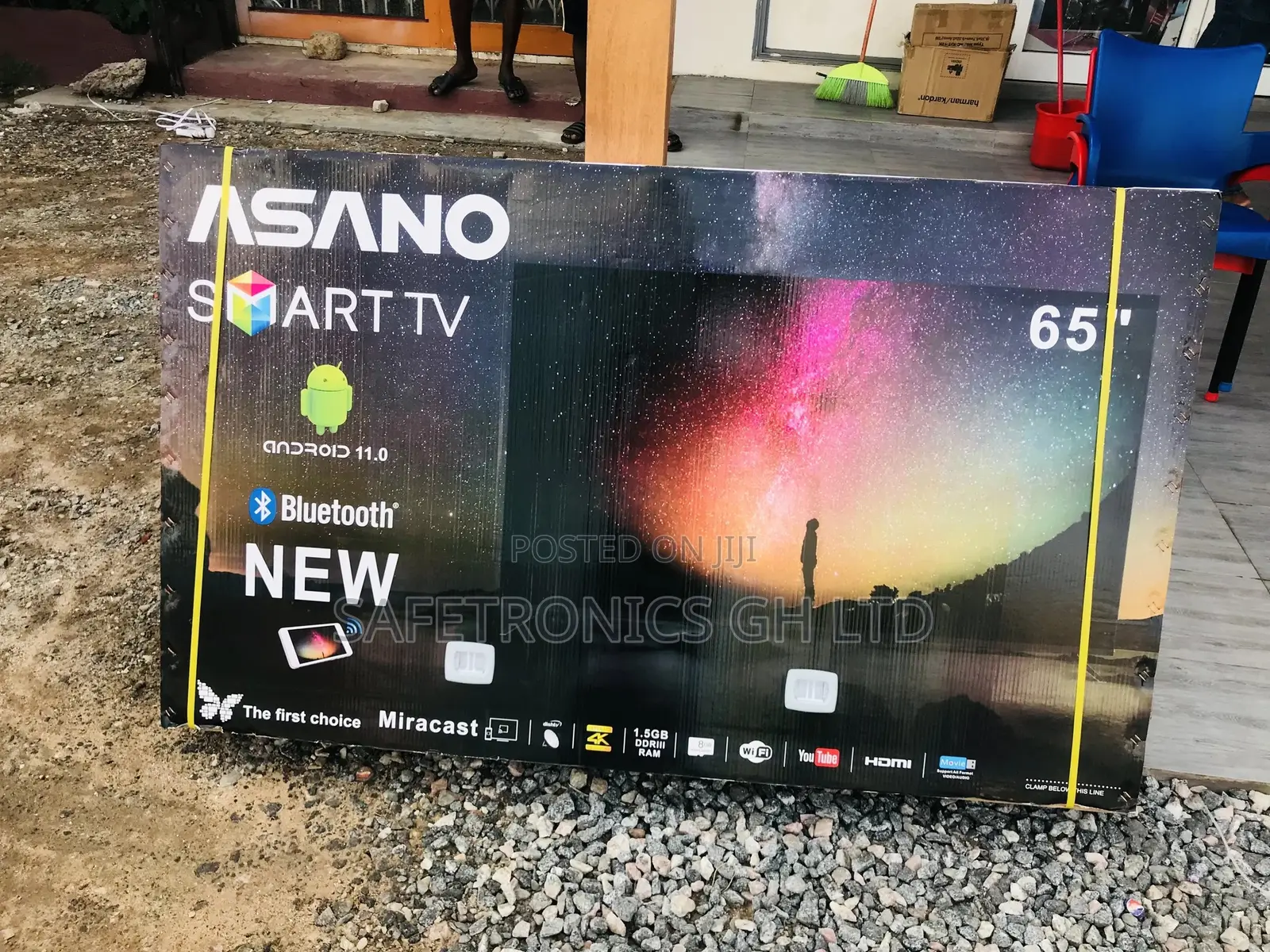 Asano Tv- Smart – 65′′ Black(65UT4) Plus Bluetooth