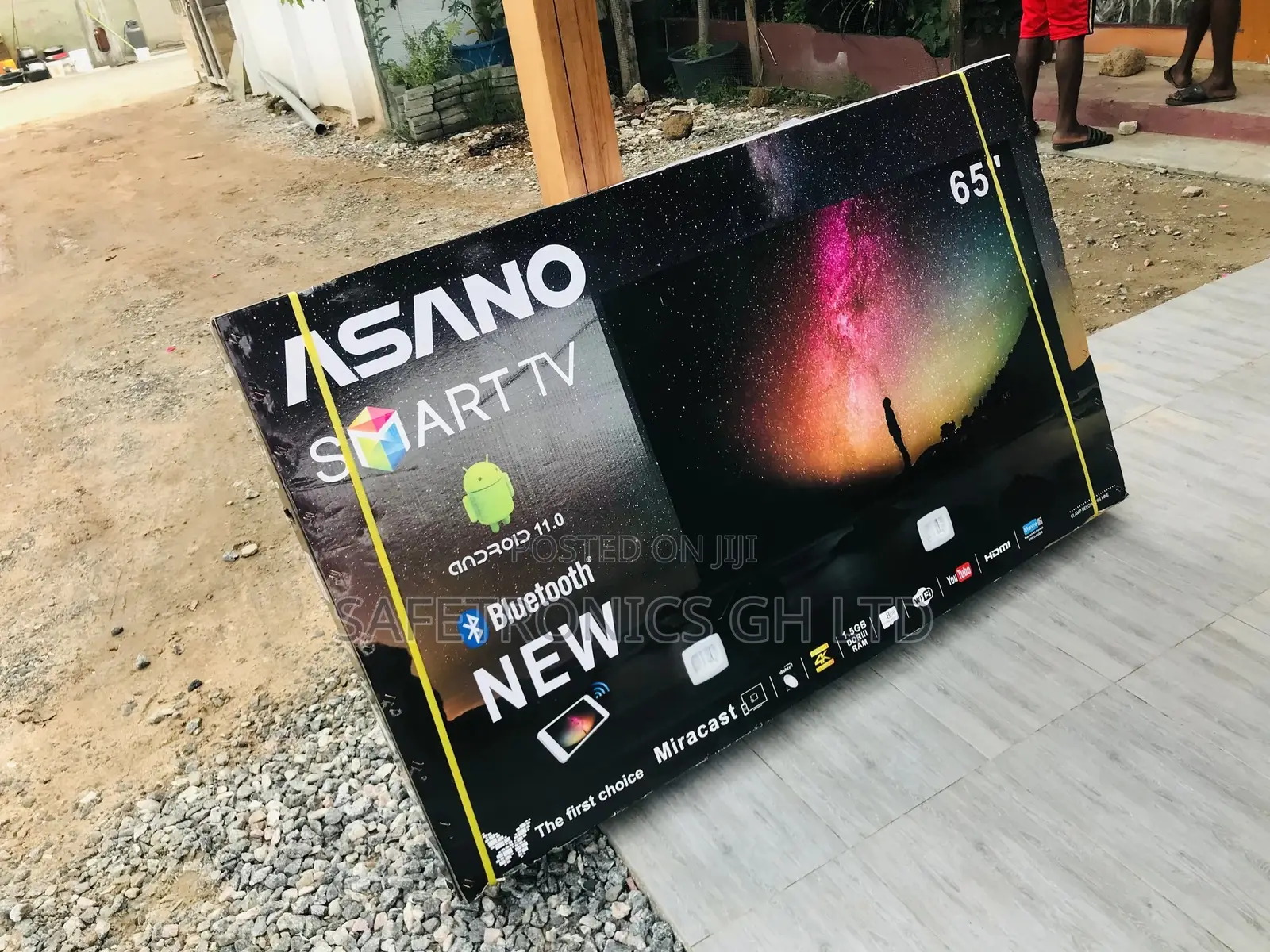 Asano Tv- Smart – 65′′ Black(65UT4) Plus Bluetooth