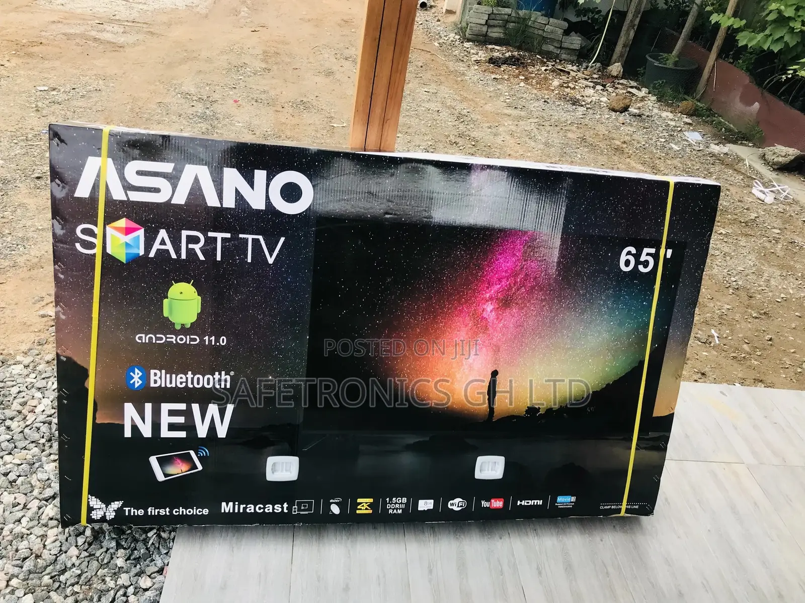 Newly Arrived Asaon Led 65 Inches Tv Plus Bluetooth