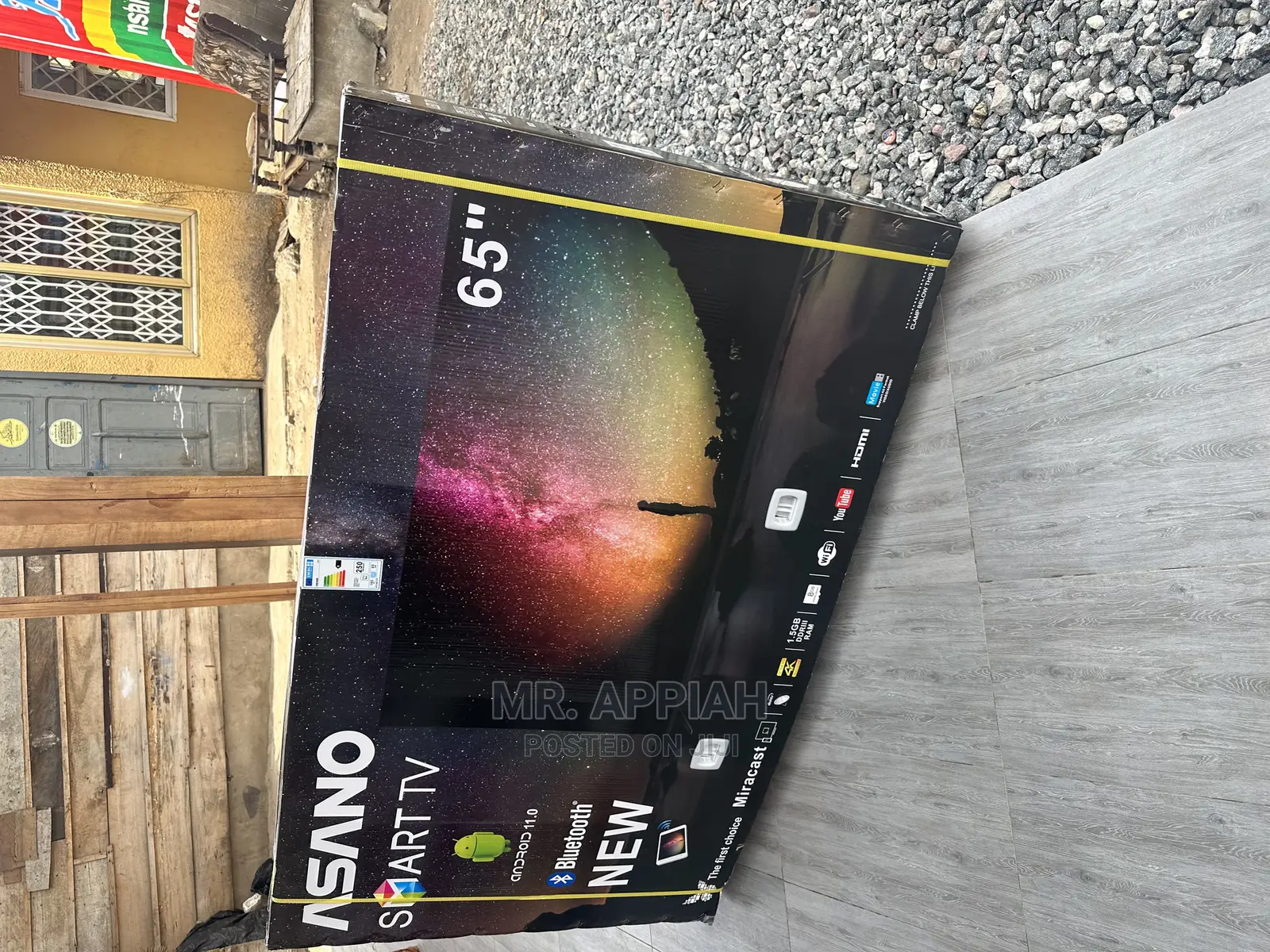 Shop High Quality Asano 65inch Smart Tv Plus Bluetooth