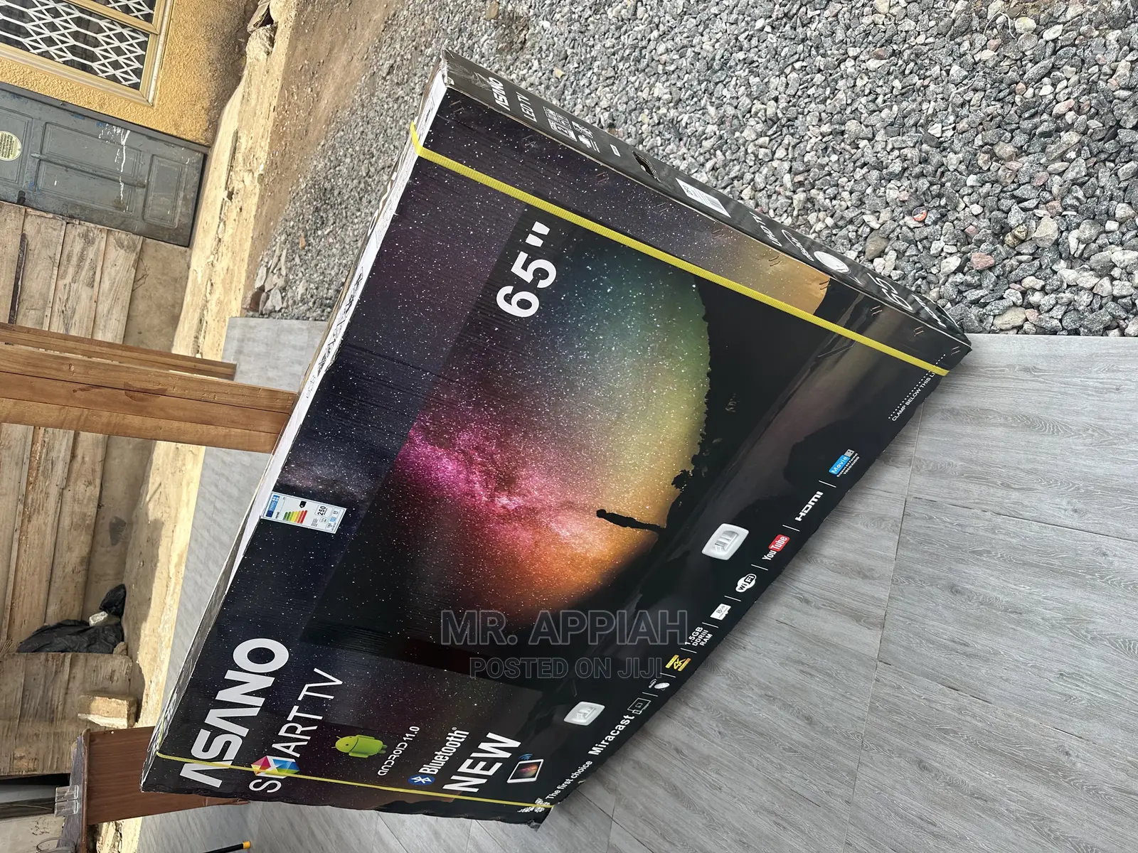 Shop High Quality Asano 65inch Smart Tv Plus Bluetooth