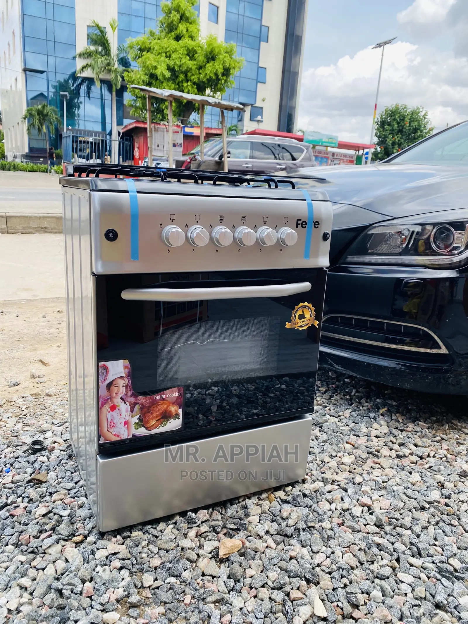 Powerful Auto Ignition 4 Burner With 2 Roasting Pans(60*60).