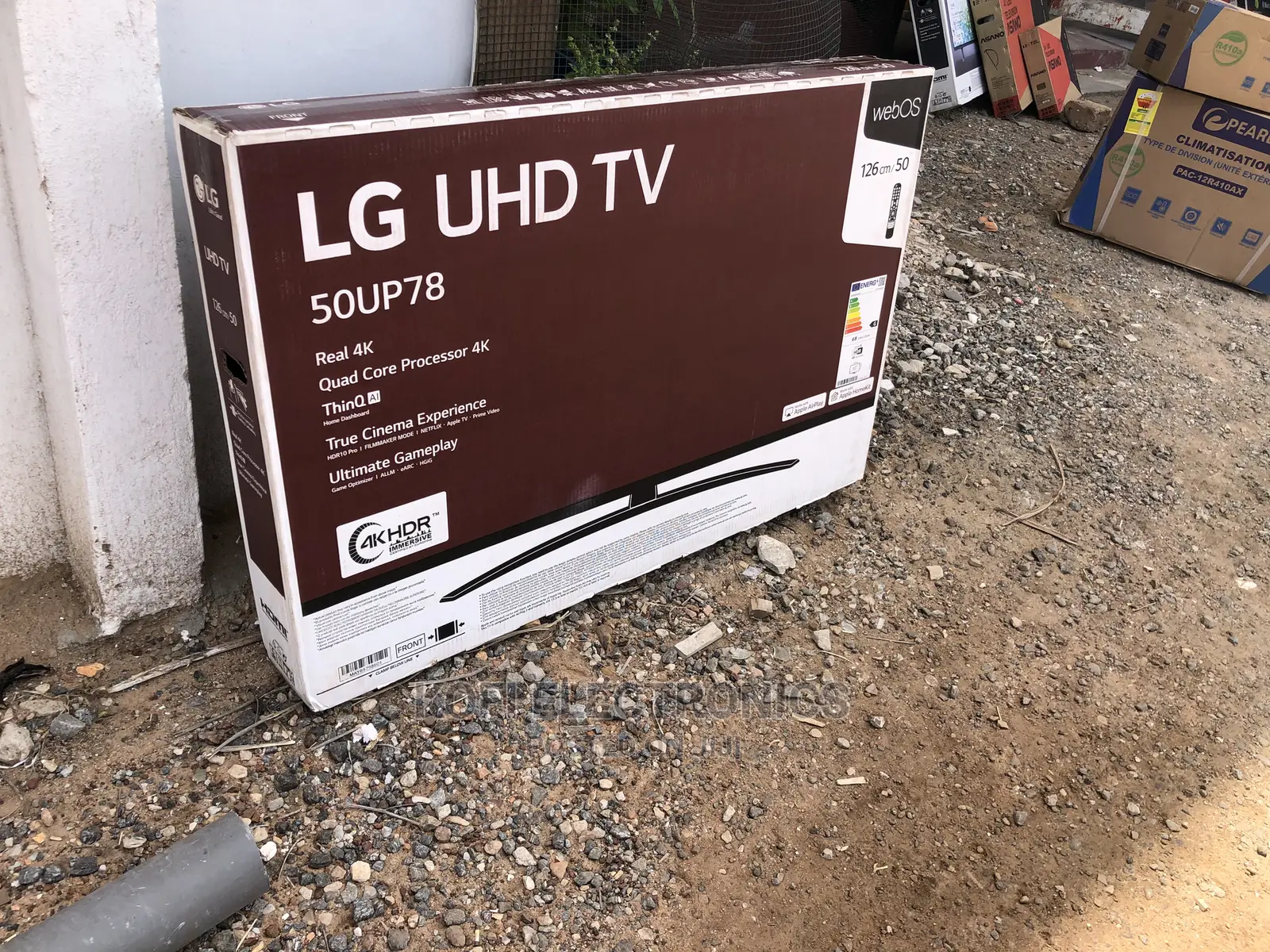 6.0 Webos New LG UHD TV 50'' Serie UP78006 - LED Smart TV