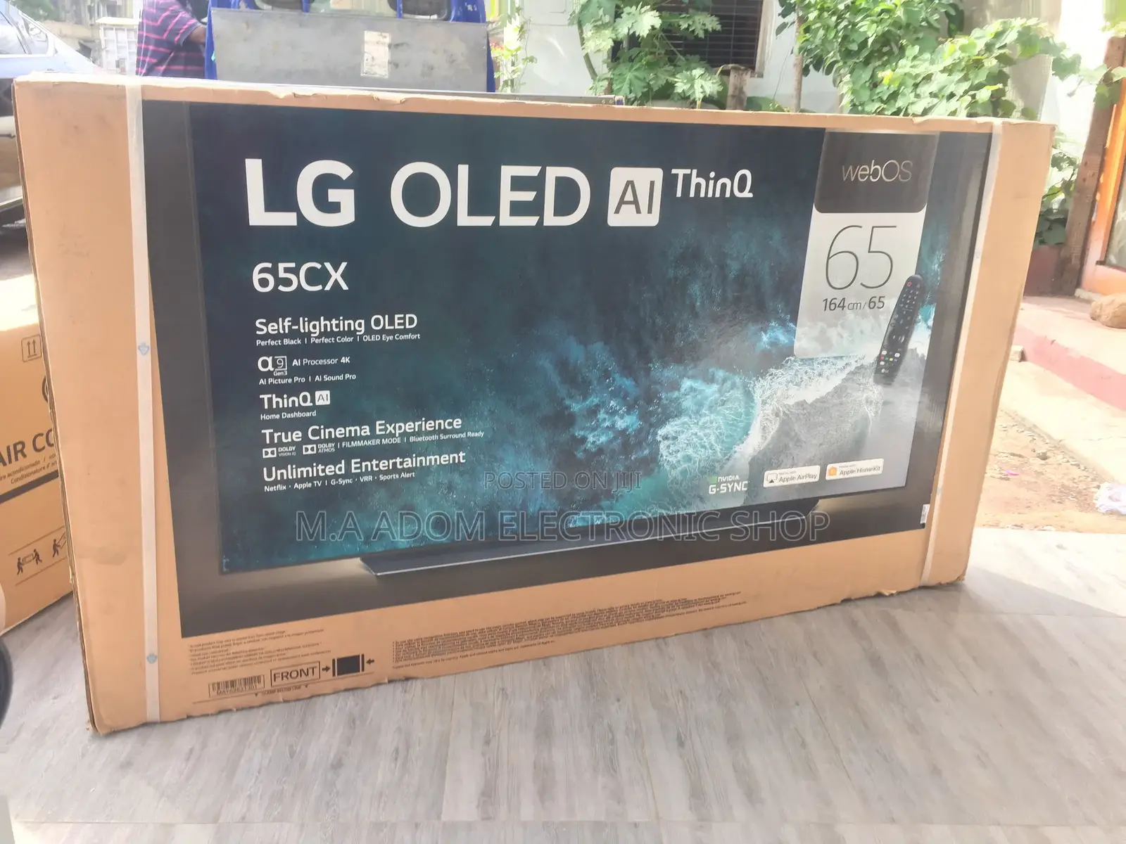 More Advanced LG CX 65 Inch Smart OLED TV