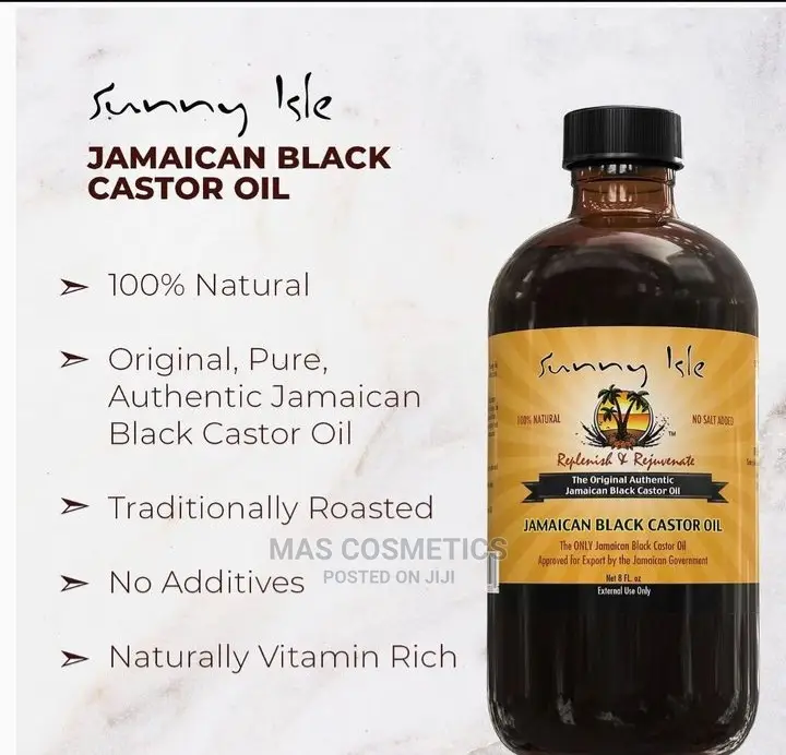 Jamaican Black Castor Oil, Sunny Isle, 177ml