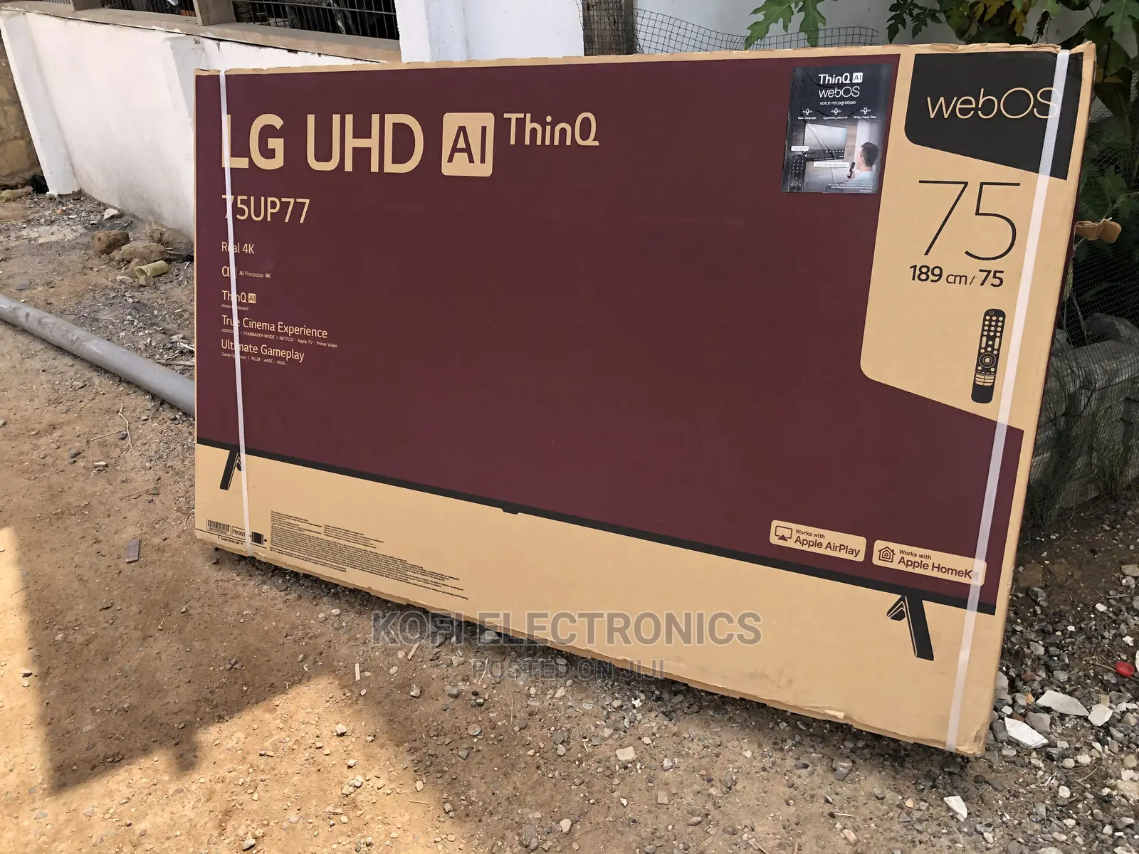 75up77 75'' LG Uhd Tv, Webos Smart TV