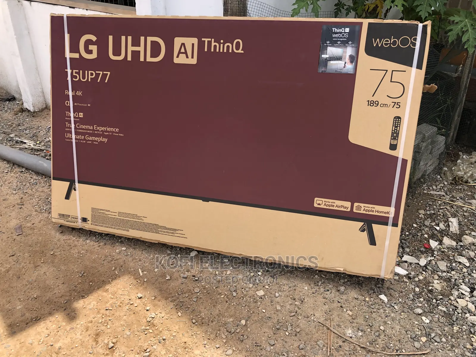75up77 75'' LG Uhd Tv, Webos Smart TV
