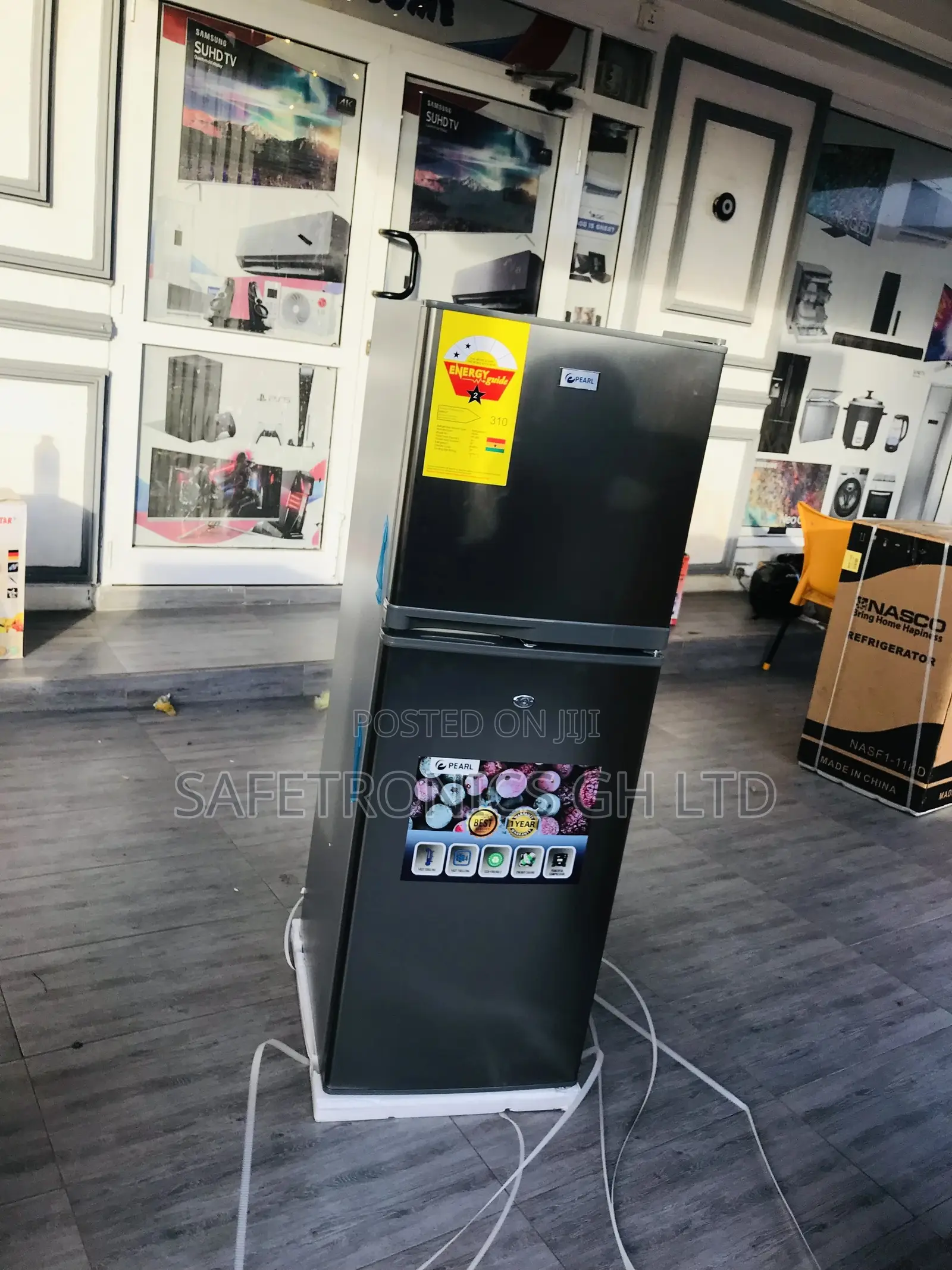 Genuine Pearl Fridge PF-20T INOX (138 Litres)