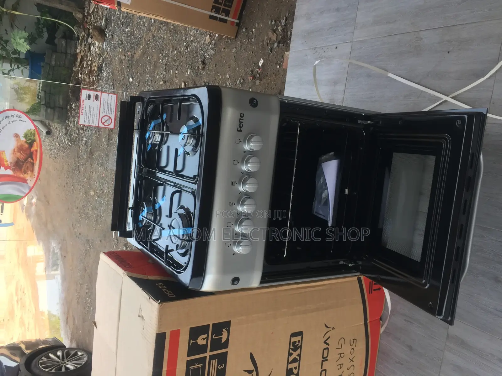 Genuine Volcano 4B 50x55 Has Cooker With Grill