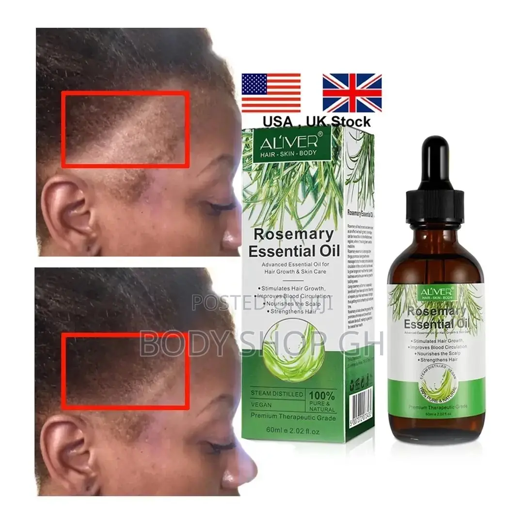 Rosemary Oil for Hair Growth, Eyebrow, Eyelash, Beard, Edges