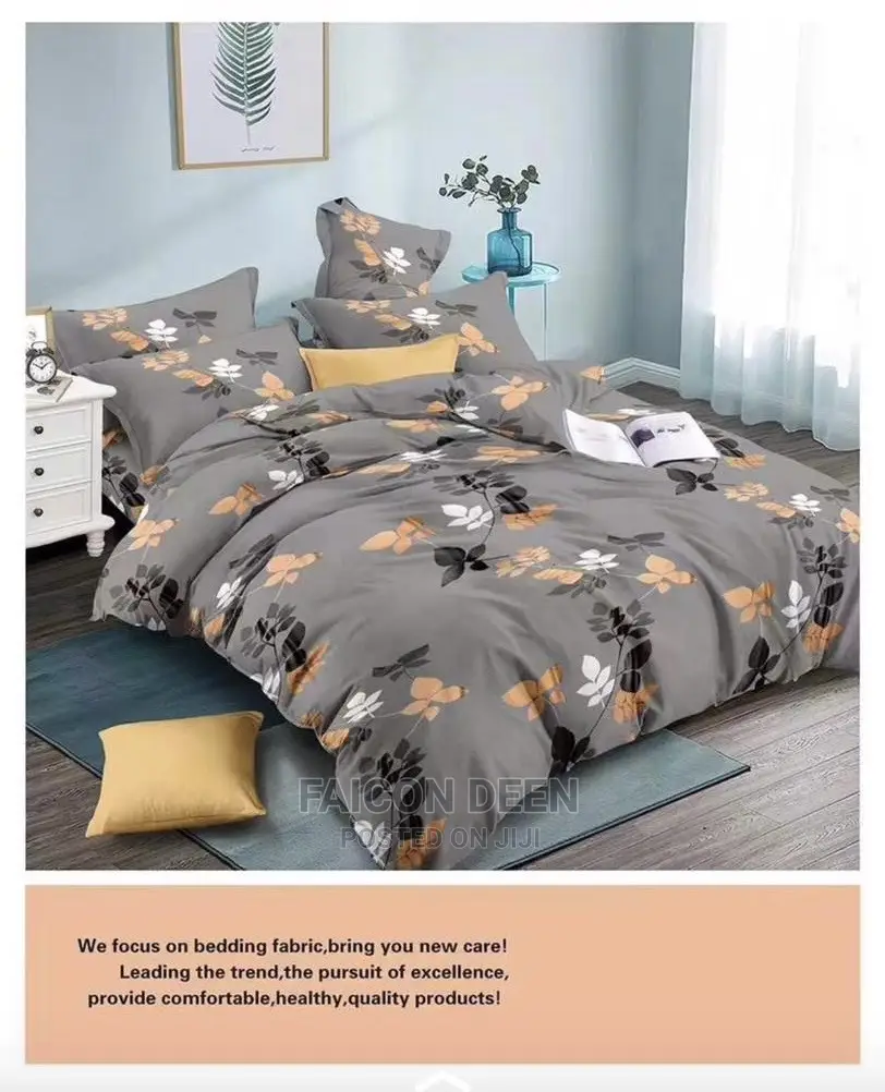 High Quality Bedding (2 Bedsheets, 4 Pillow Cases )