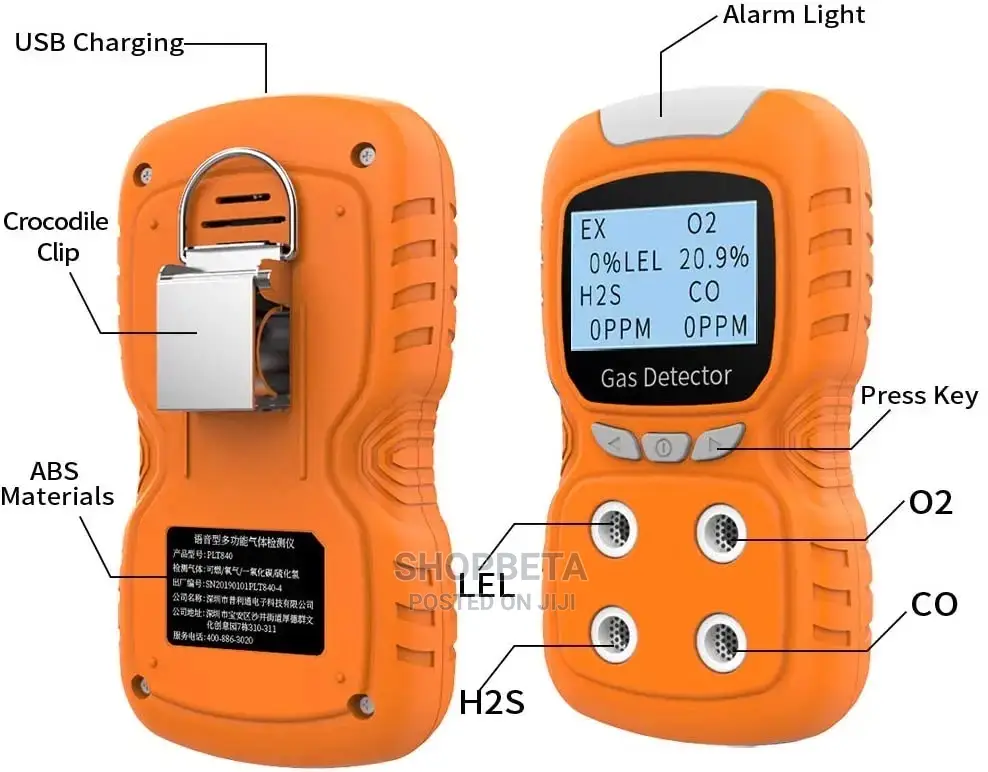 Best 4in 1 Gas Detector