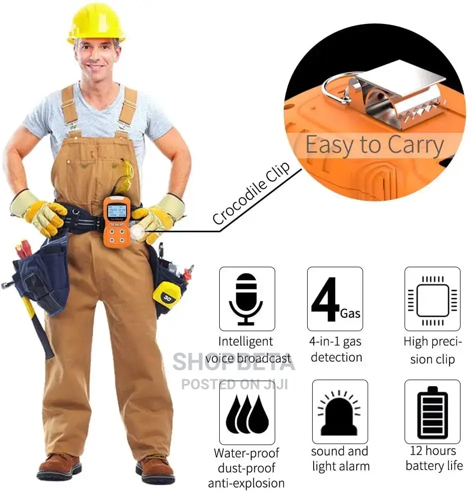 Best 4in 1 Gas Detector