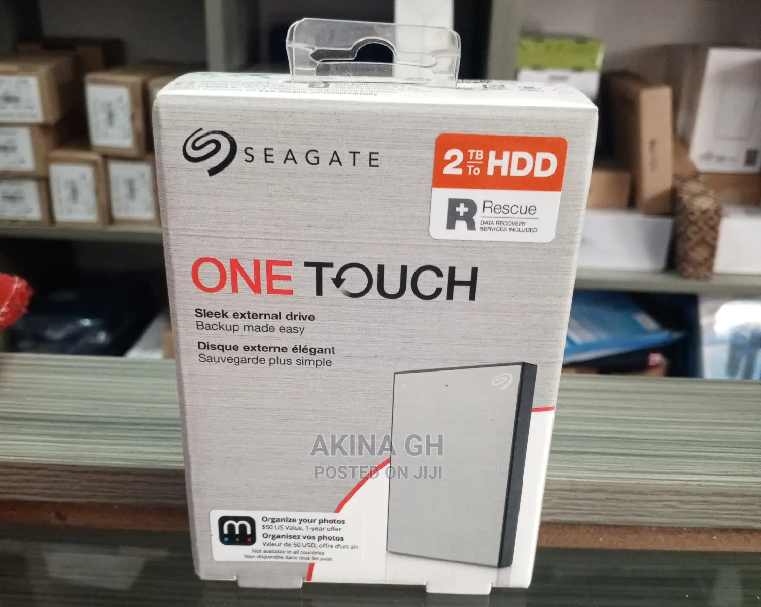 Seagate 2tb External HDD 2.5 Inch Portable