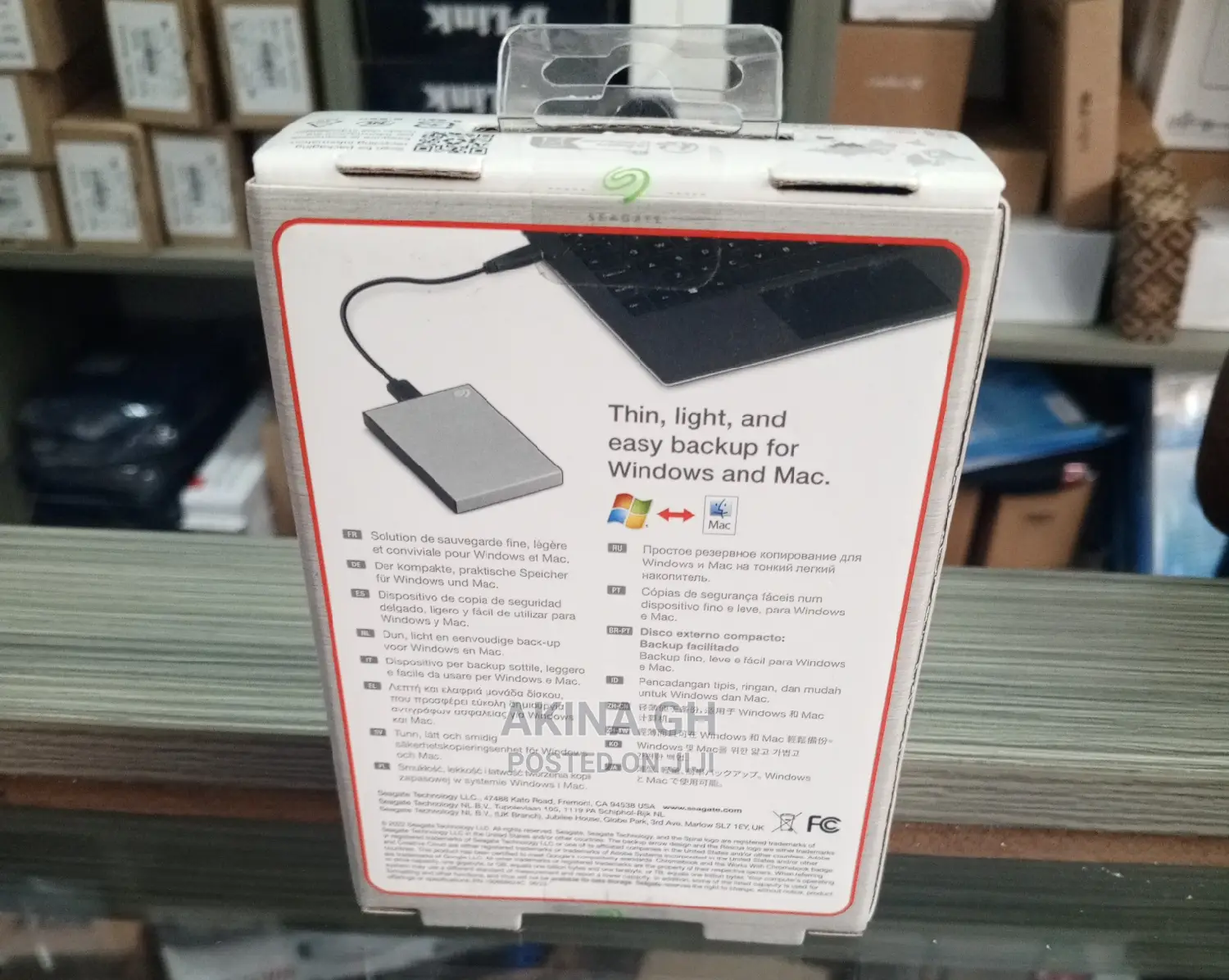 Seagate 2tb External HDD 2.5 Inch Portable