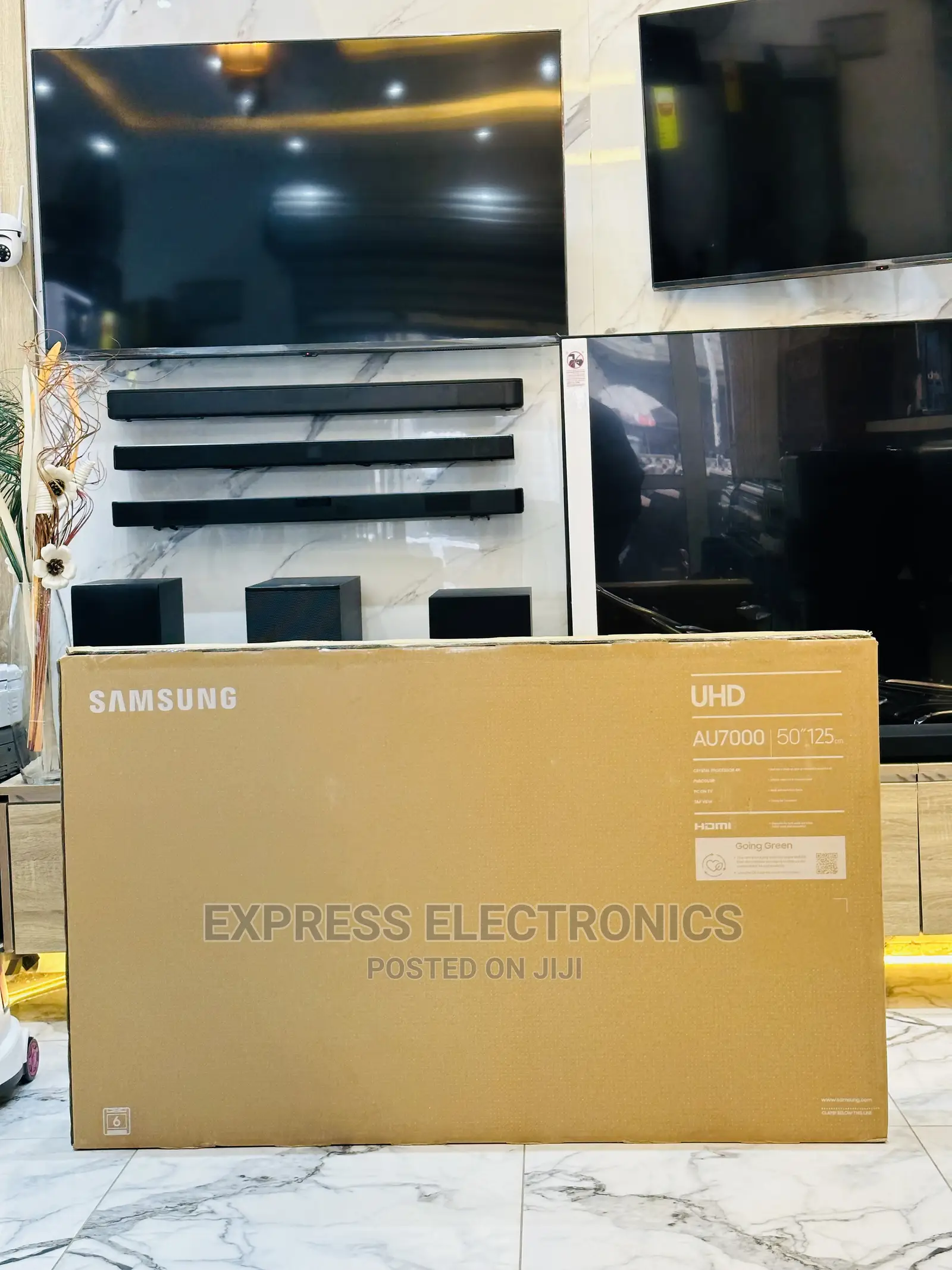 Realistic Shades and Hues Samsung UHD Smart 50”Au7172