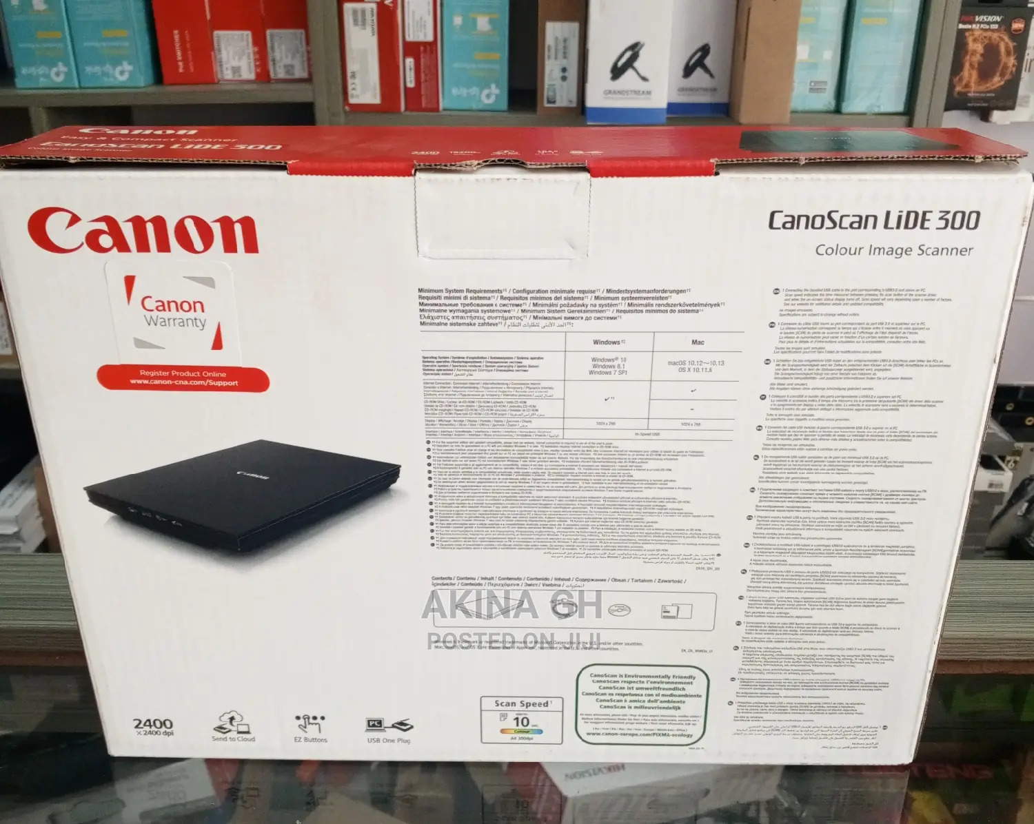 Canon Lide 300 Color Image Scanner