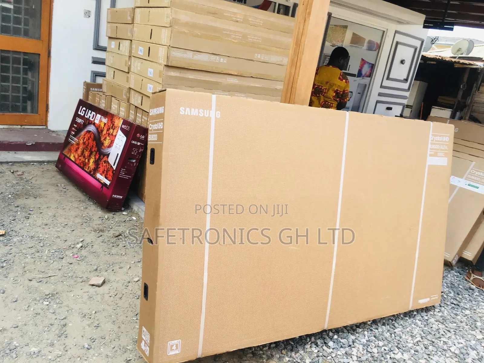 Stay With Us on Samsung 65” Led Bu80 Tv