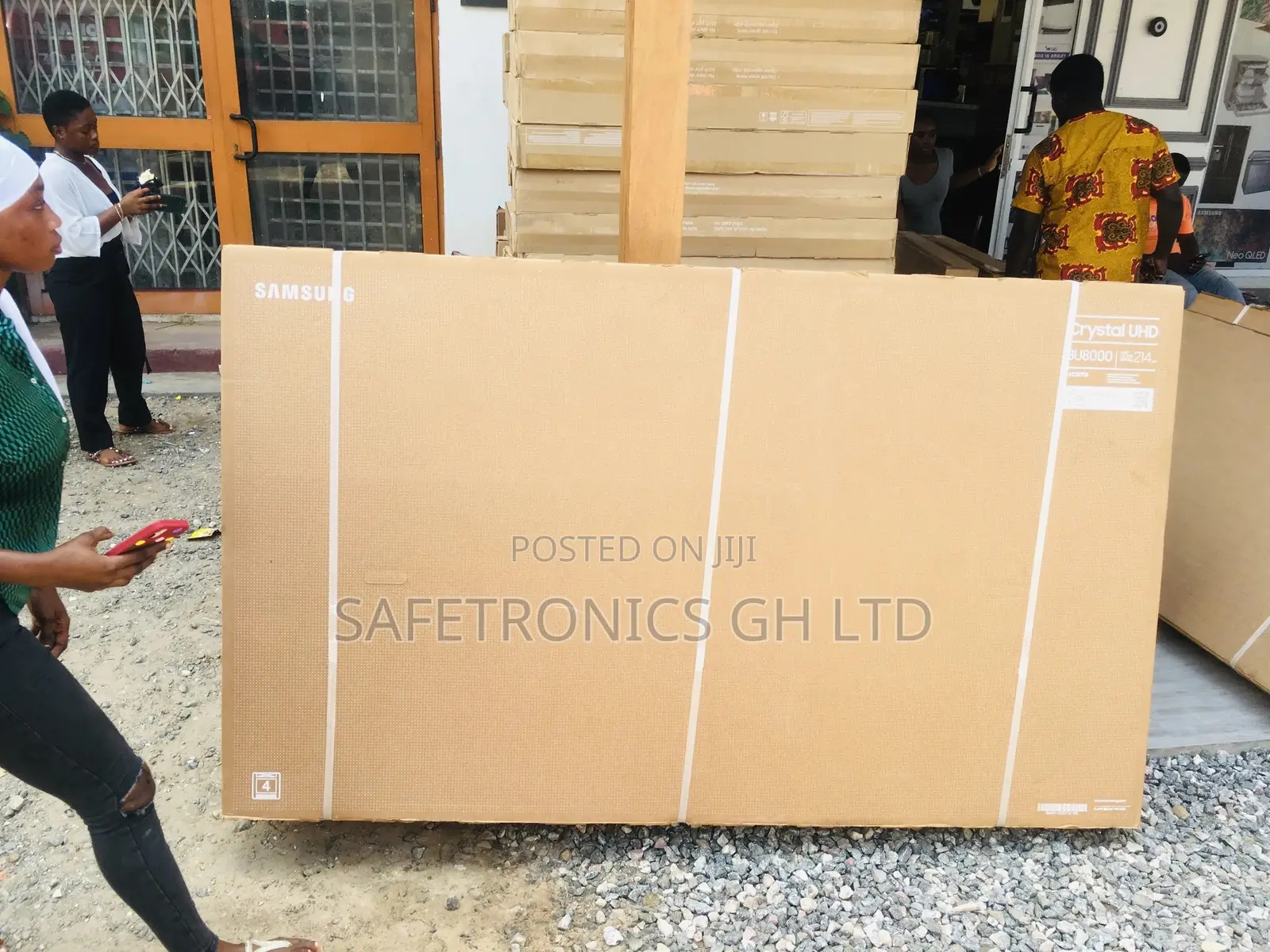 Durable Samsung 75” LED BU80 TV