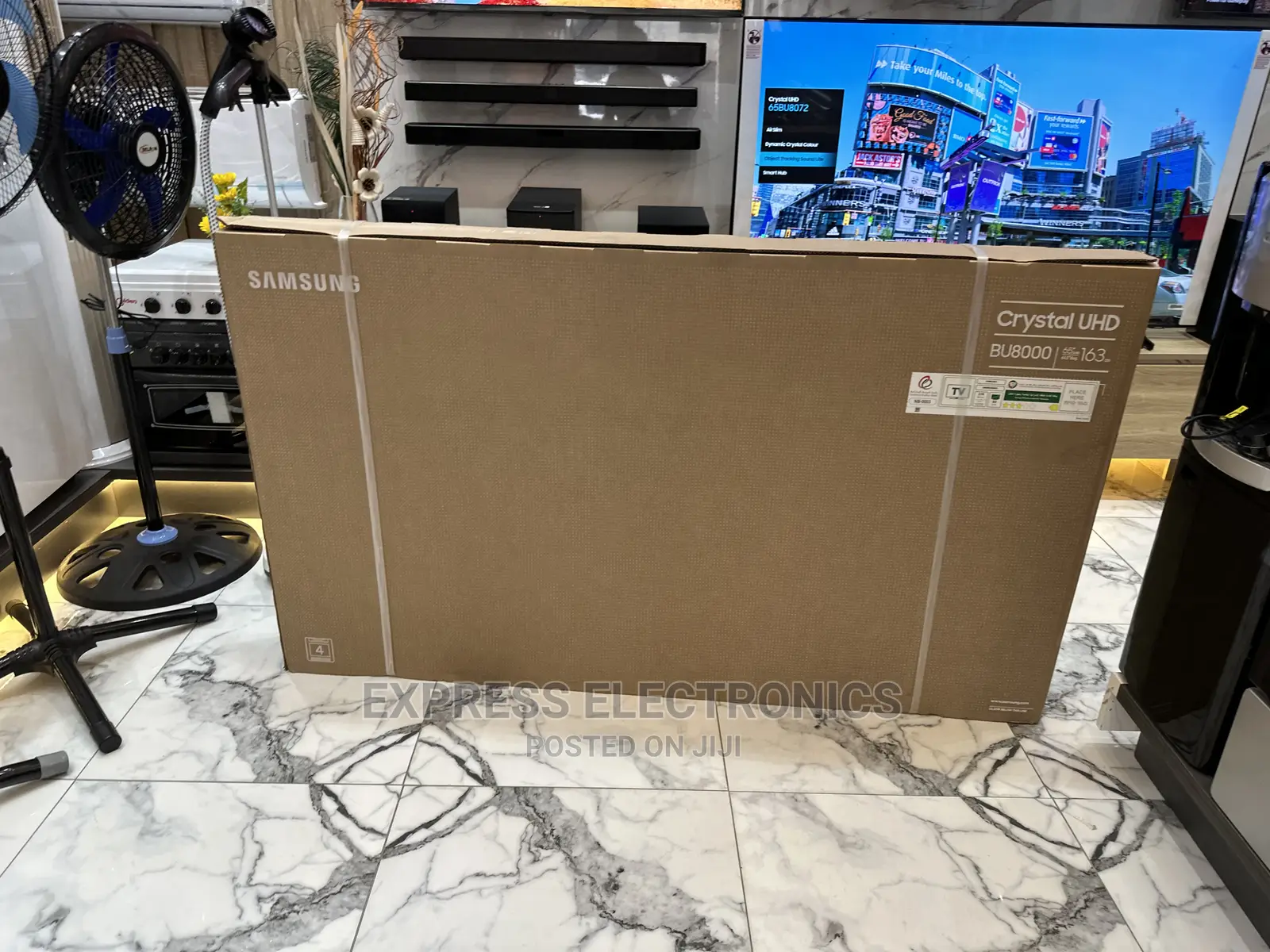 High Brightness UHD Smart 65”Bu800” Samsung Led Tv