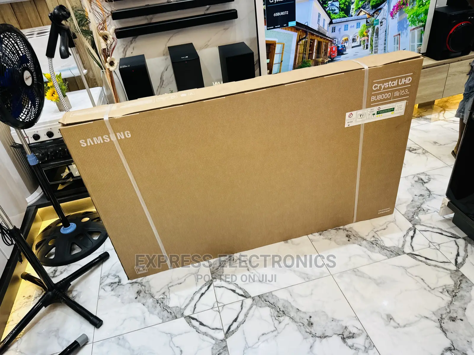 Realistic Shades and Hues Samsung UHD 65”Bu8000 Tv