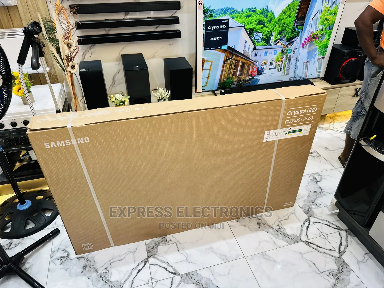 Realistic Shades and Hues Samsung UHD 65”Bu8000 Tv