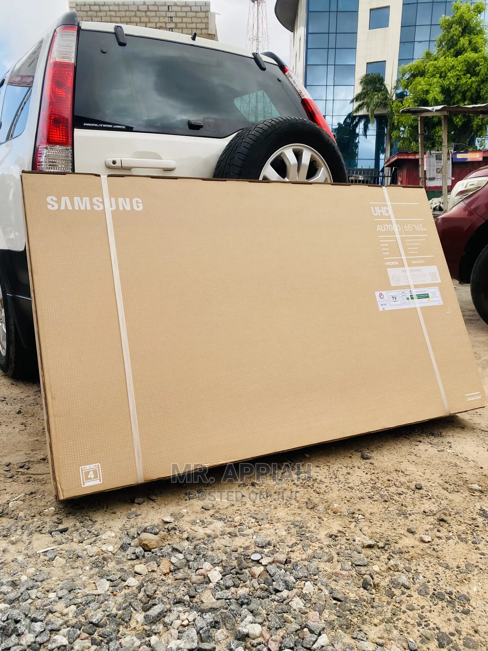 Enjoy Great Content on 65” Samsung Tv (65au7000).