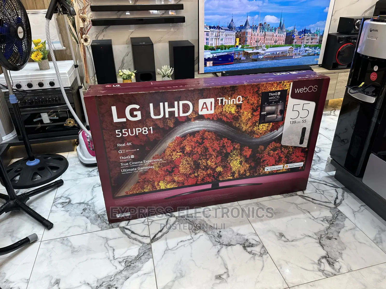 Ultimate Gameplay Mode Up77 55”UHD LG Smart Tv