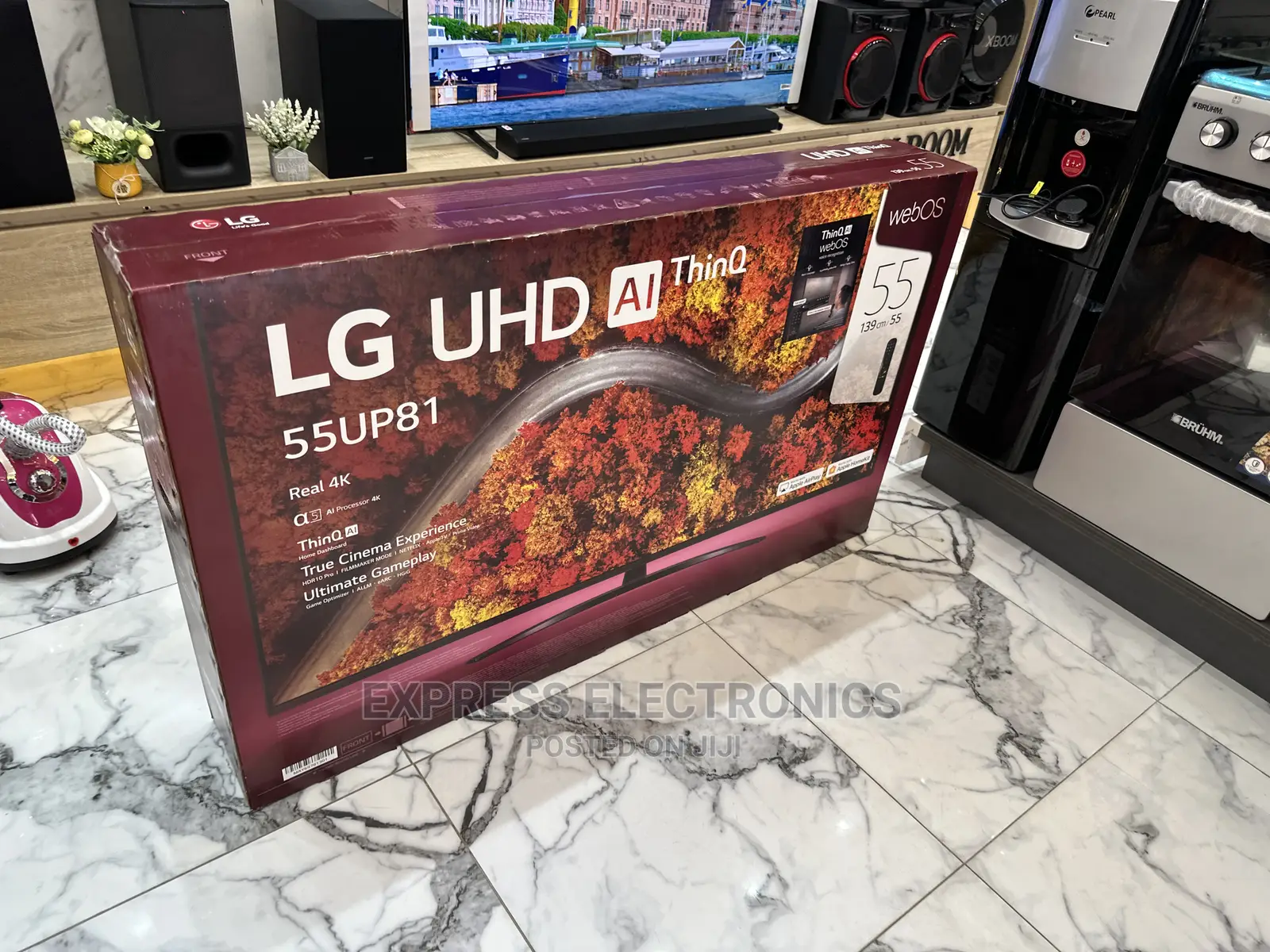 LG Uhd Smart LED 55”Up77 TV