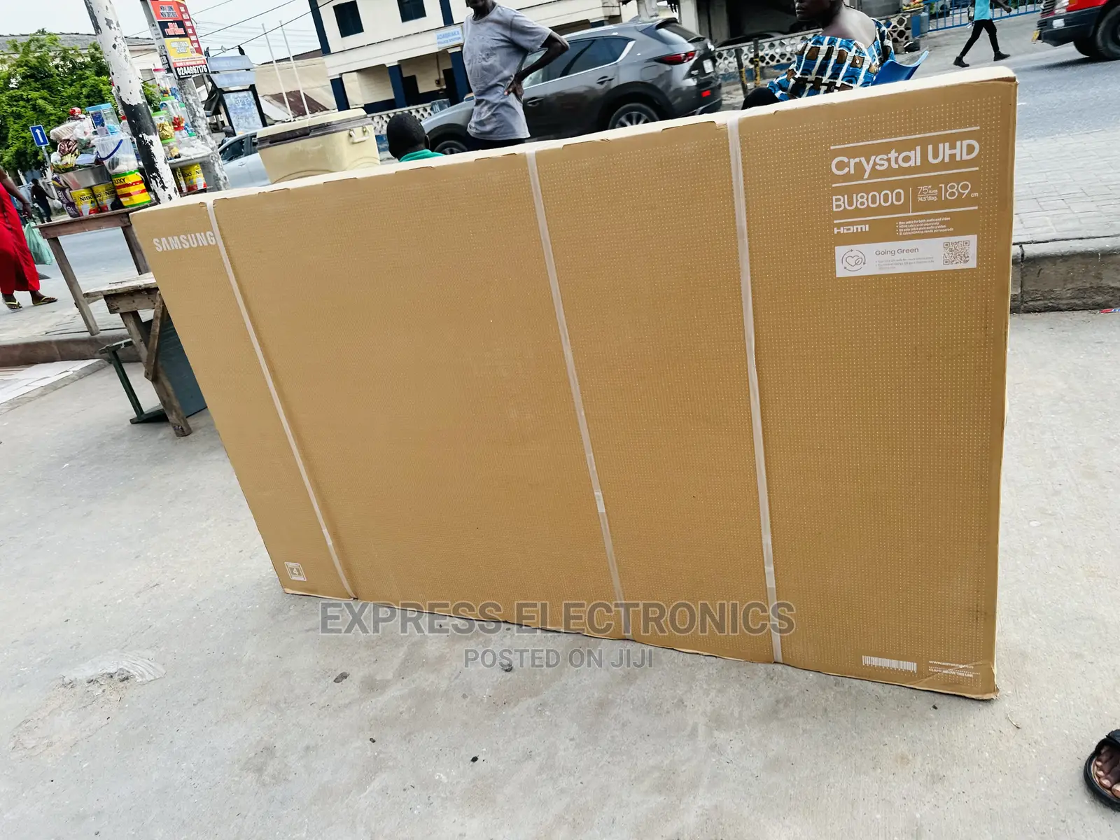 Triluminos Display UHD Smart Samsung 75”Bu8000