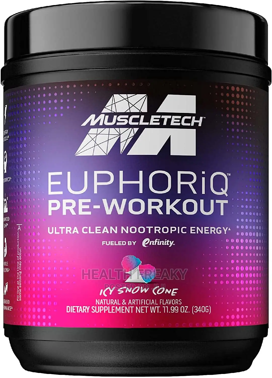 Pre Workout Powder | Muscletech Euphoriq Smart Preworkout