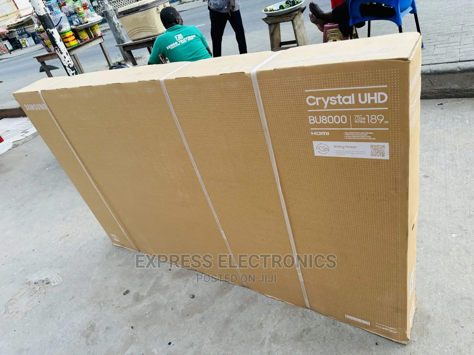 High Brightness Samsung UHD Smart 75”Tv Bu8000