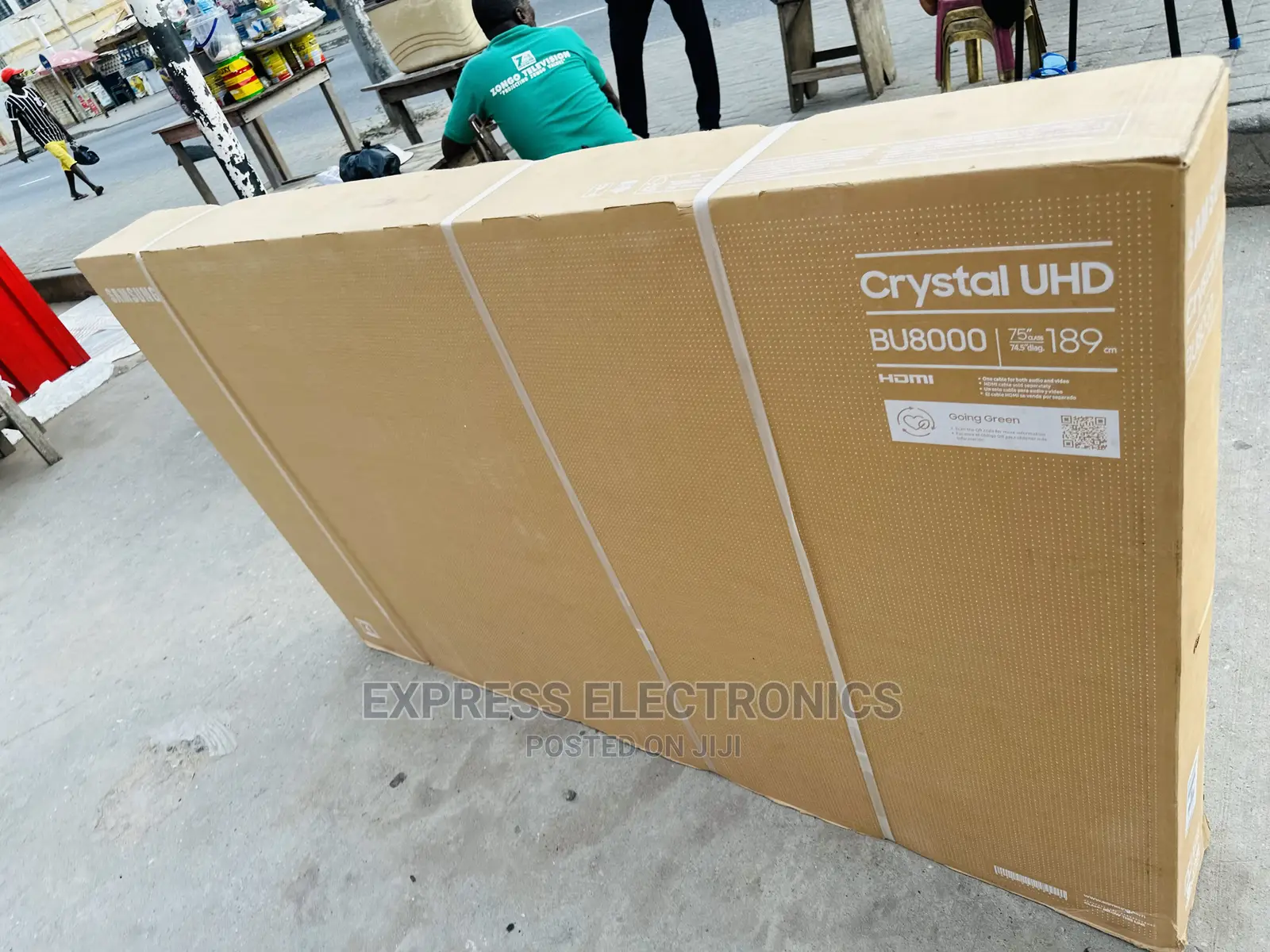 High Brightness Samsung UHD Smart 75”Tv Bu8000