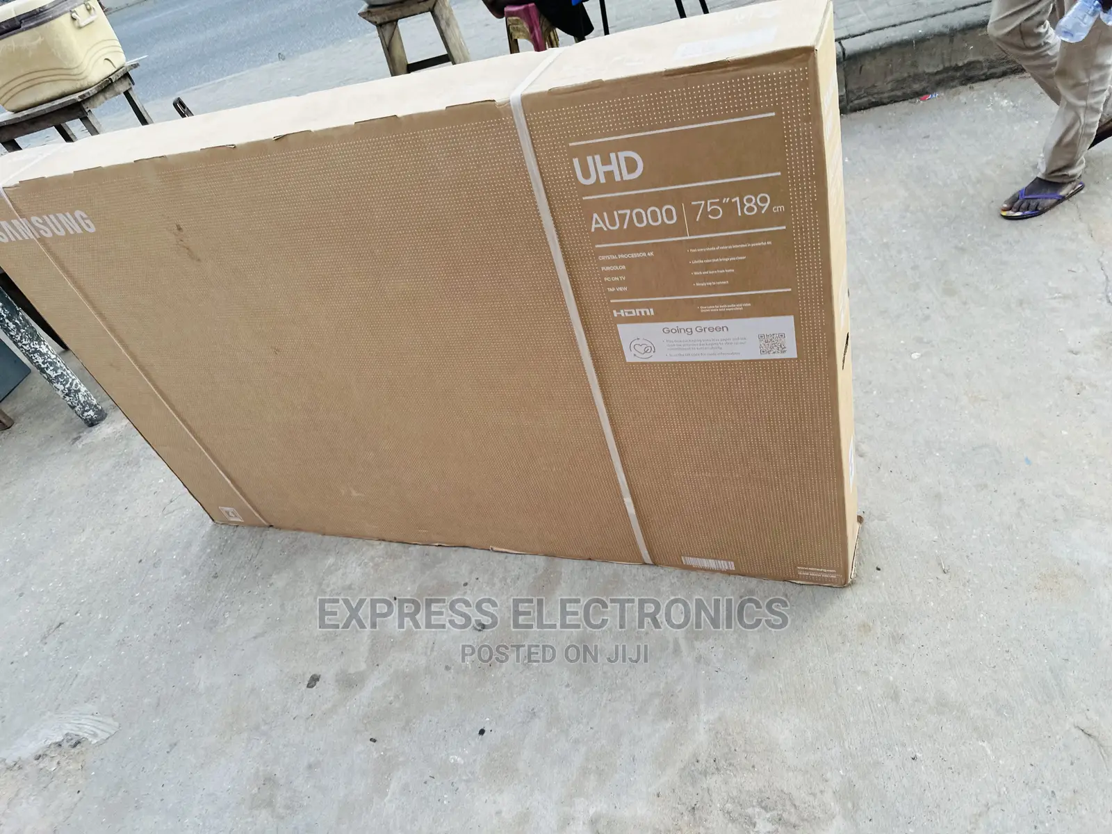 Long Lasting Durability UHD Samsung Smart Tv 75au7000