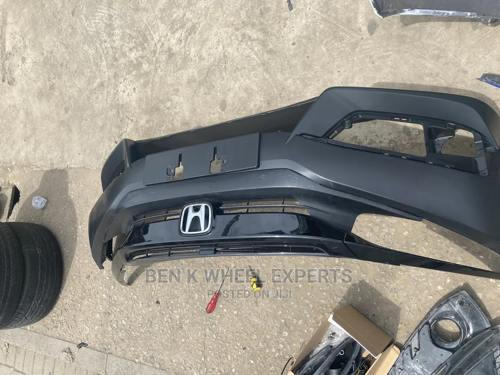 Honda Civic Bumper With Top Grille