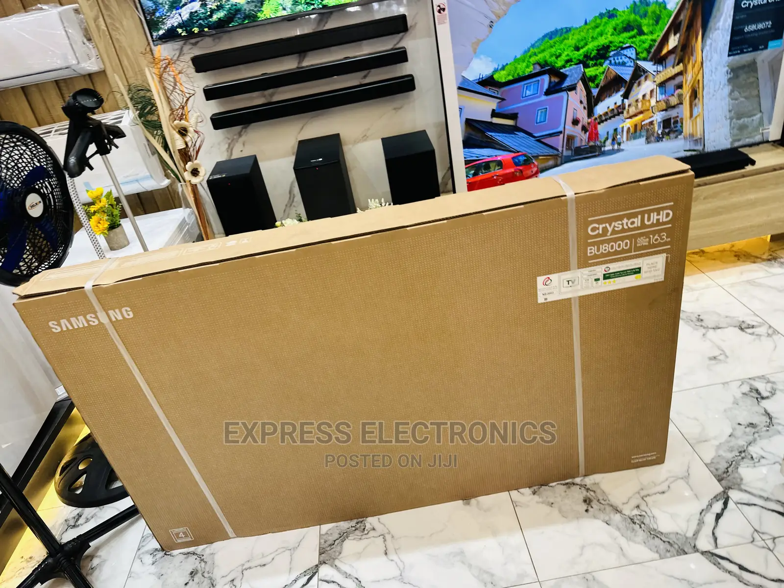 Range of Quantum Pictures UHD Smar Samsung 65”Bu8000