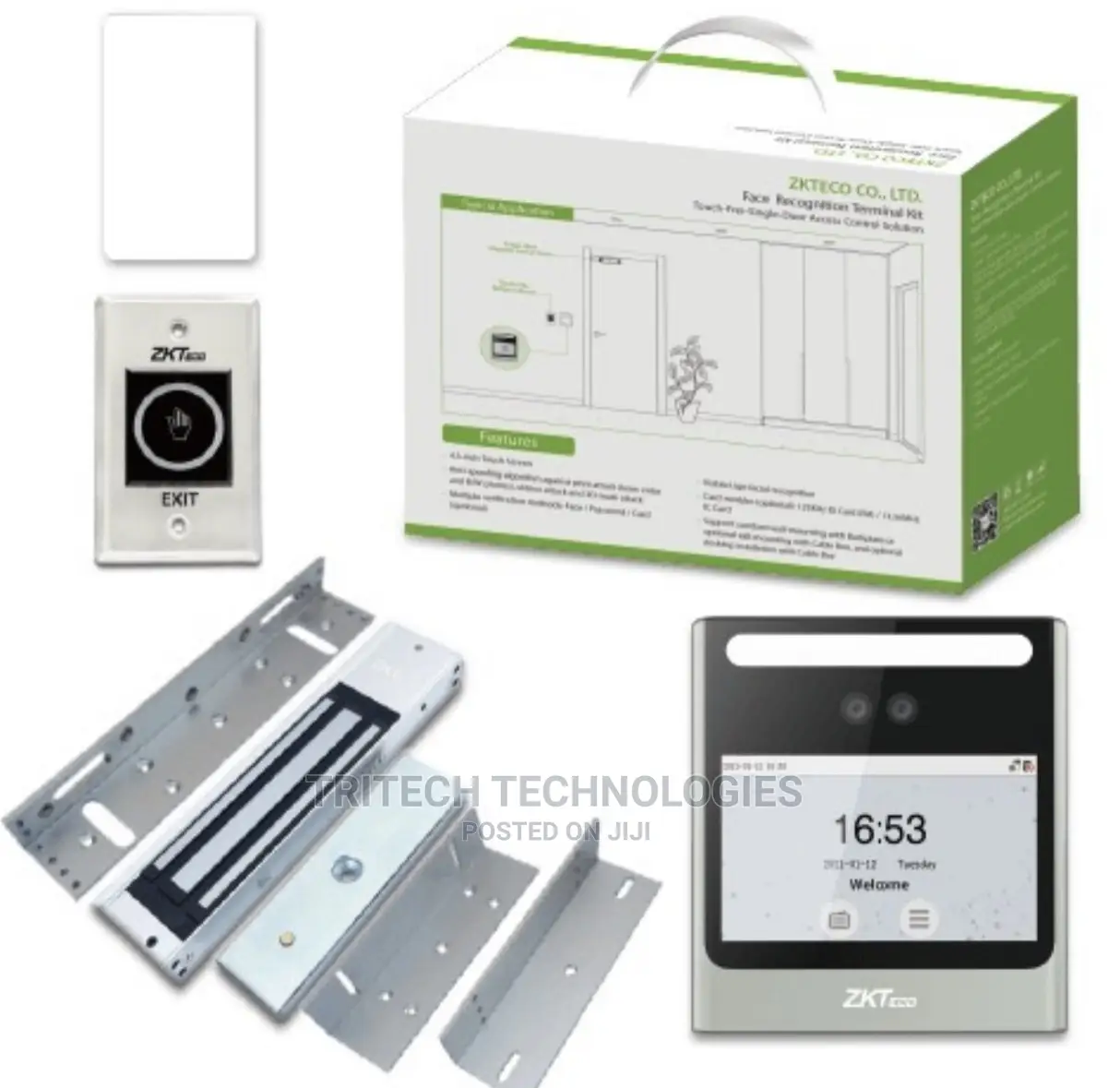 Zkteco Eface10 [Wifi] Time Attendance and Access Control