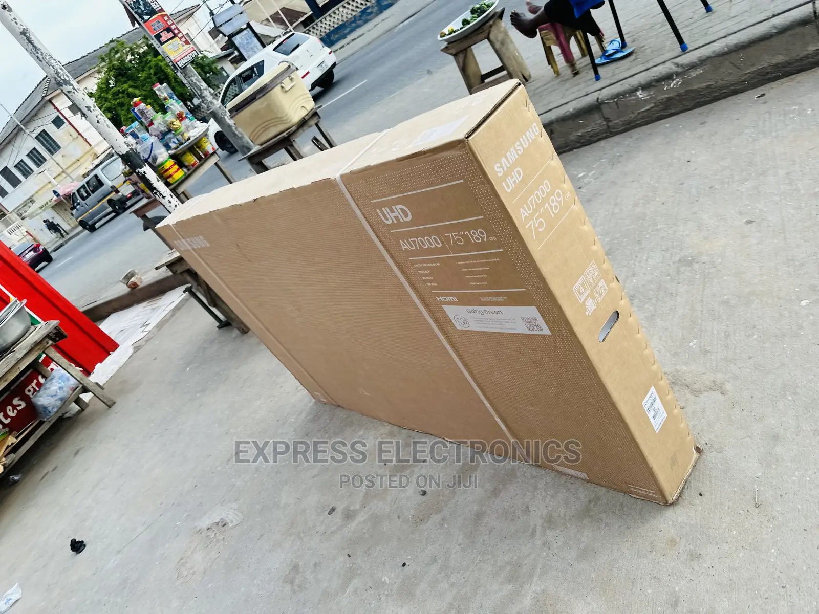 Range of Quantum Pictures UHD Smart 75”Au7000 T. Samsung