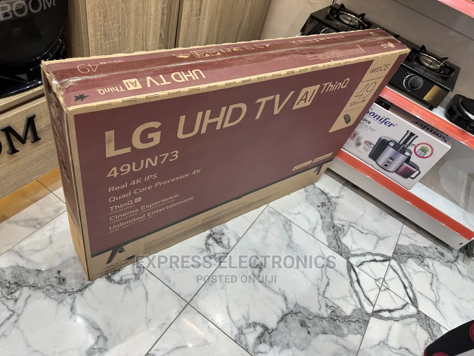 Α5 AI Processor With AI Upscaling UHD 49”Un73 LG