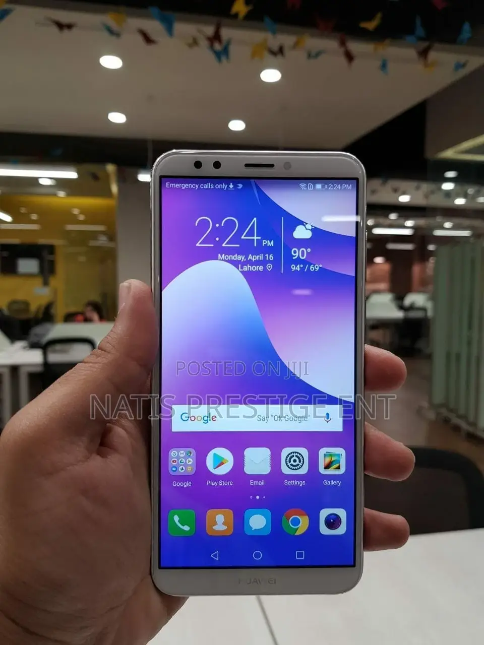 Huawei Y7 2018 16 GB Black