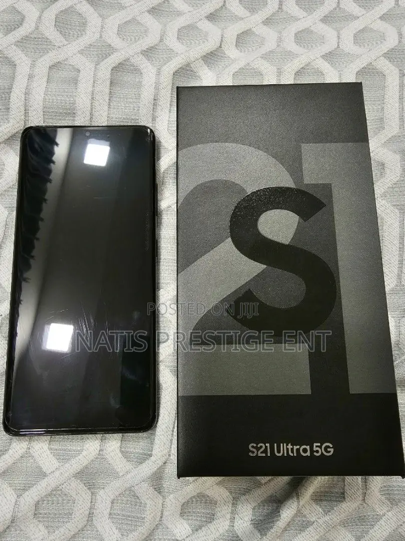 New Samsung Galaxy S21 Ultra 5G 256 GB Black