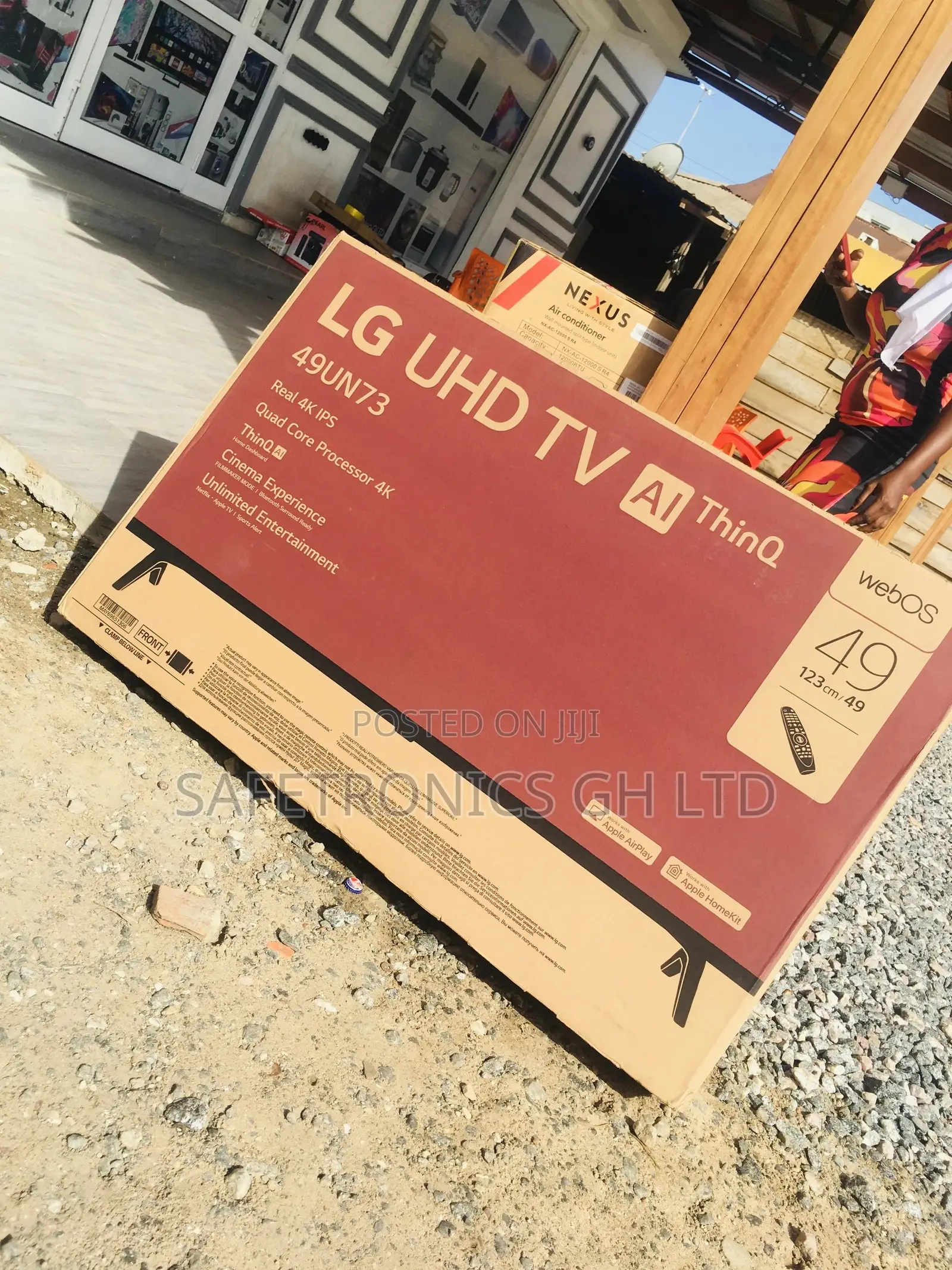 Glossy Led Lg Smart 49 Inches UHD UN73